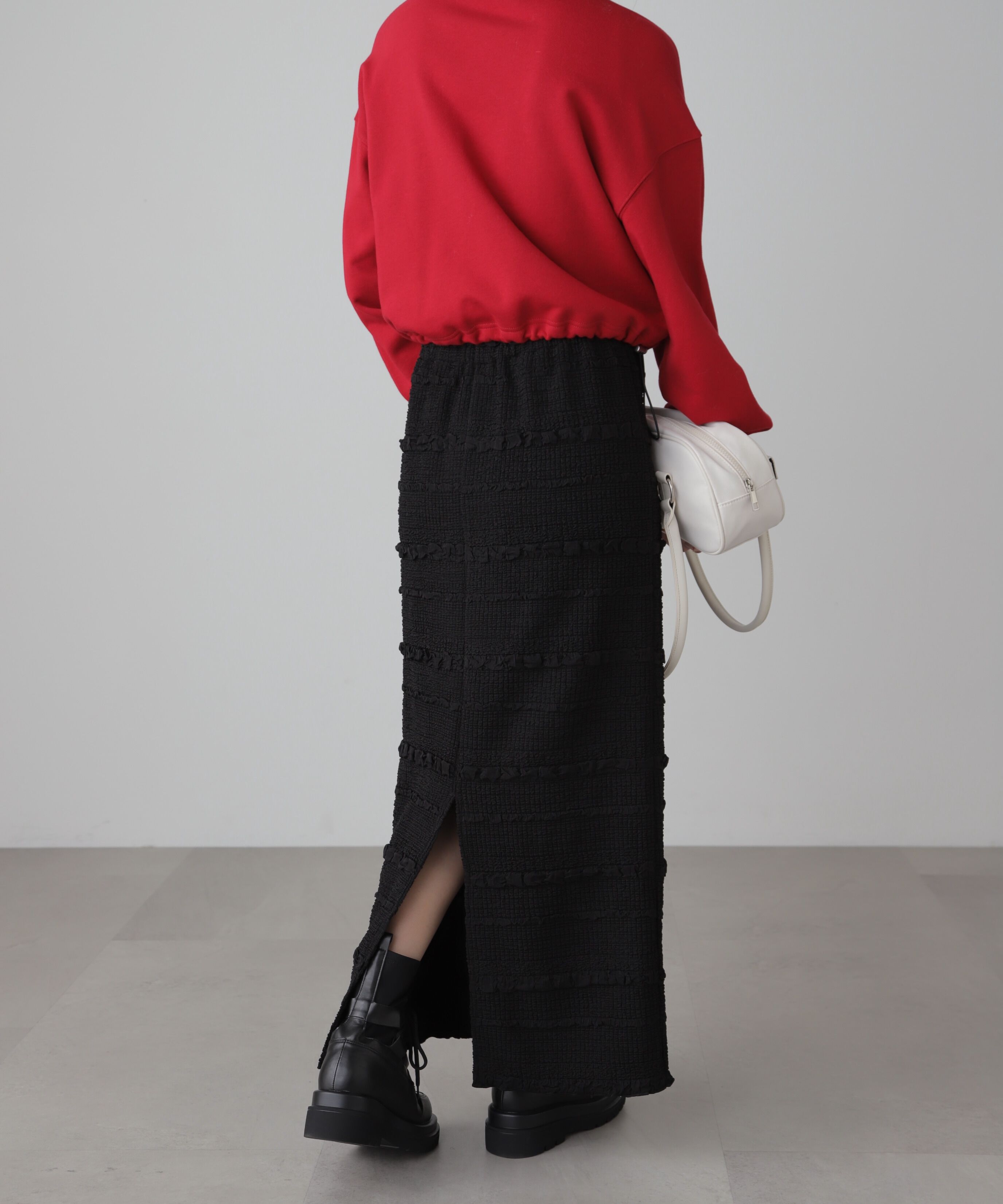  「ぽこぽこIラインスカート」|スカート|