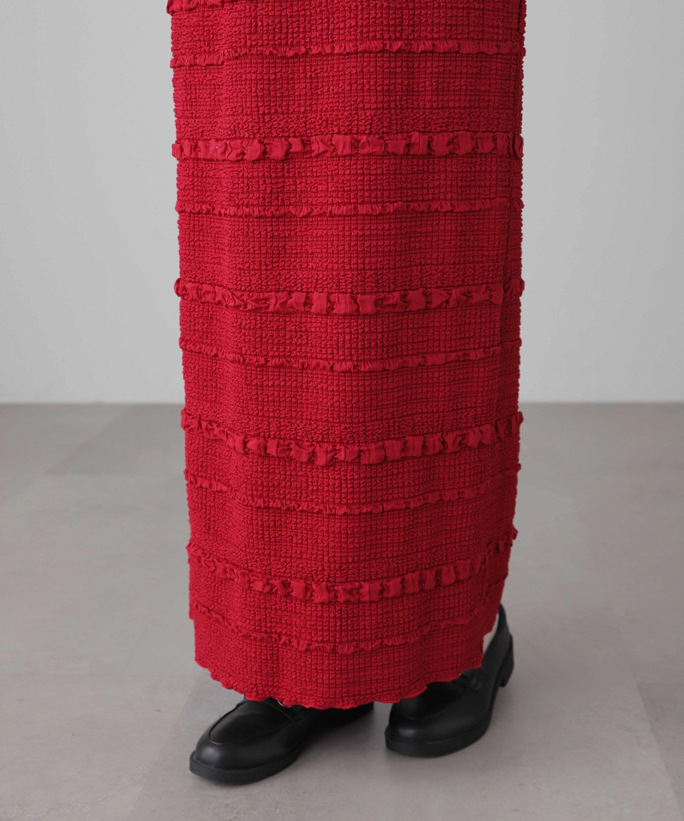  「ぽこぽこIラインスカート」|スカート|