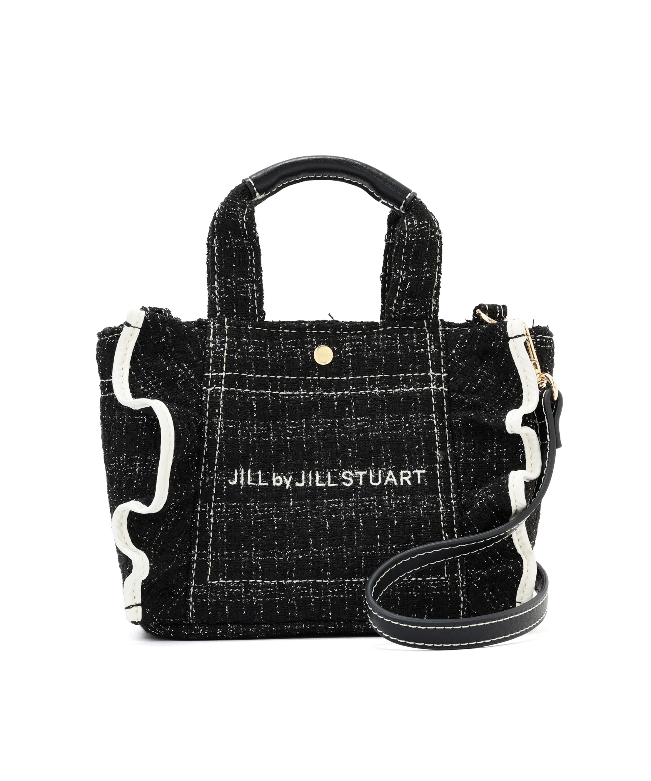  「＜フリルトートミニ＞ツイード」|その他|