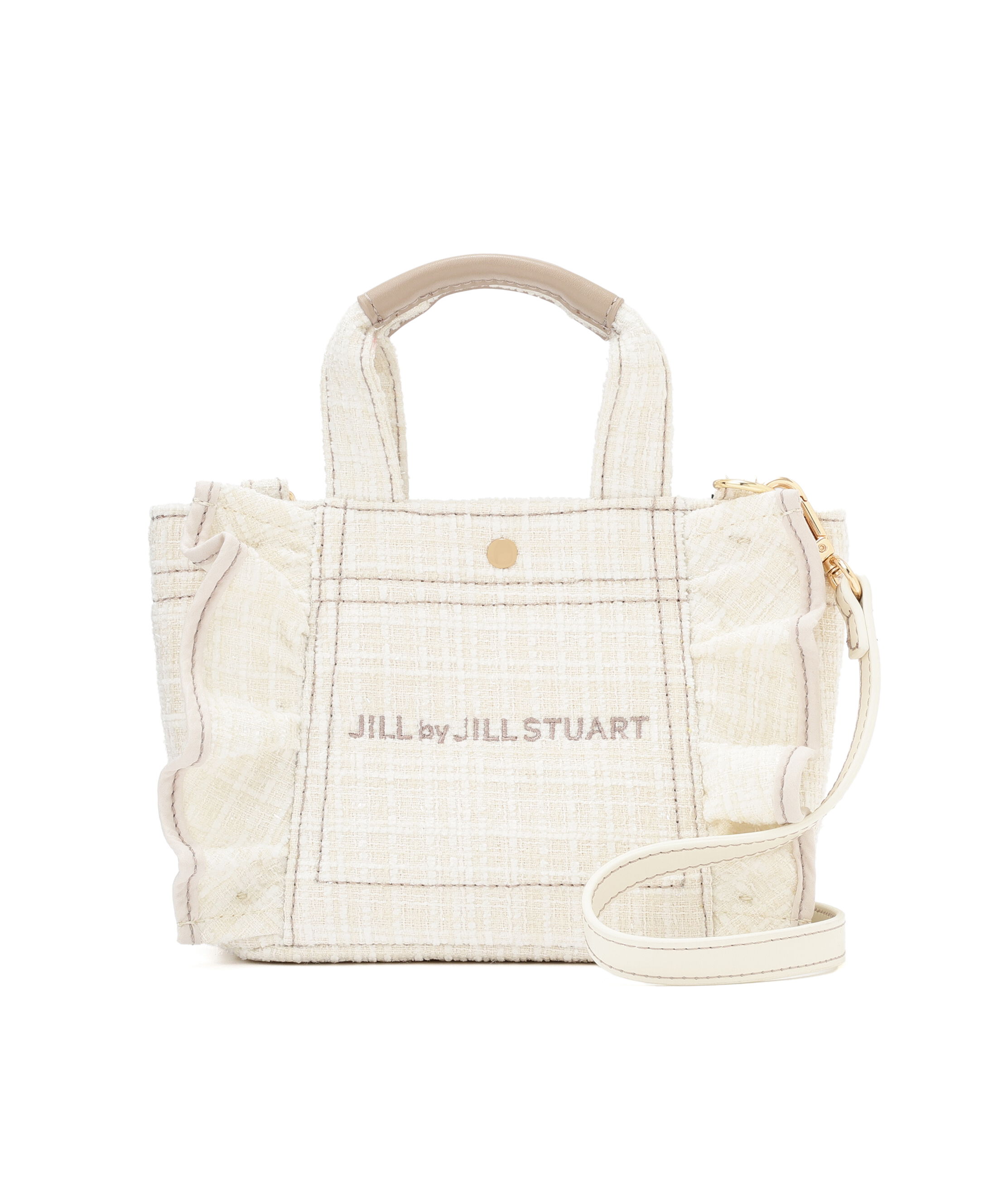  「＜フリルトートミニ＞ツイード」|その他|