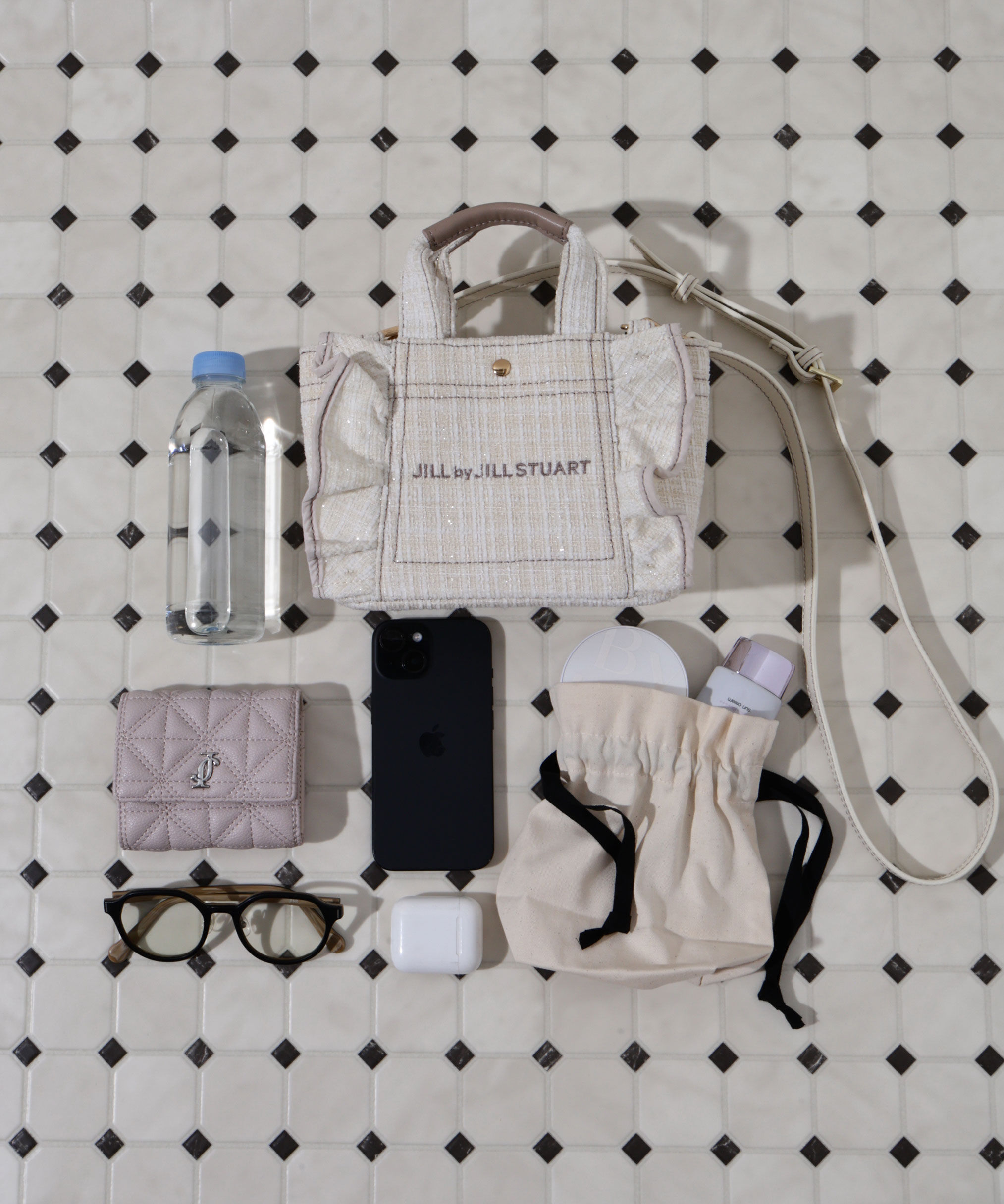  「＜フリルトートミニ＞ツイード」|その他|