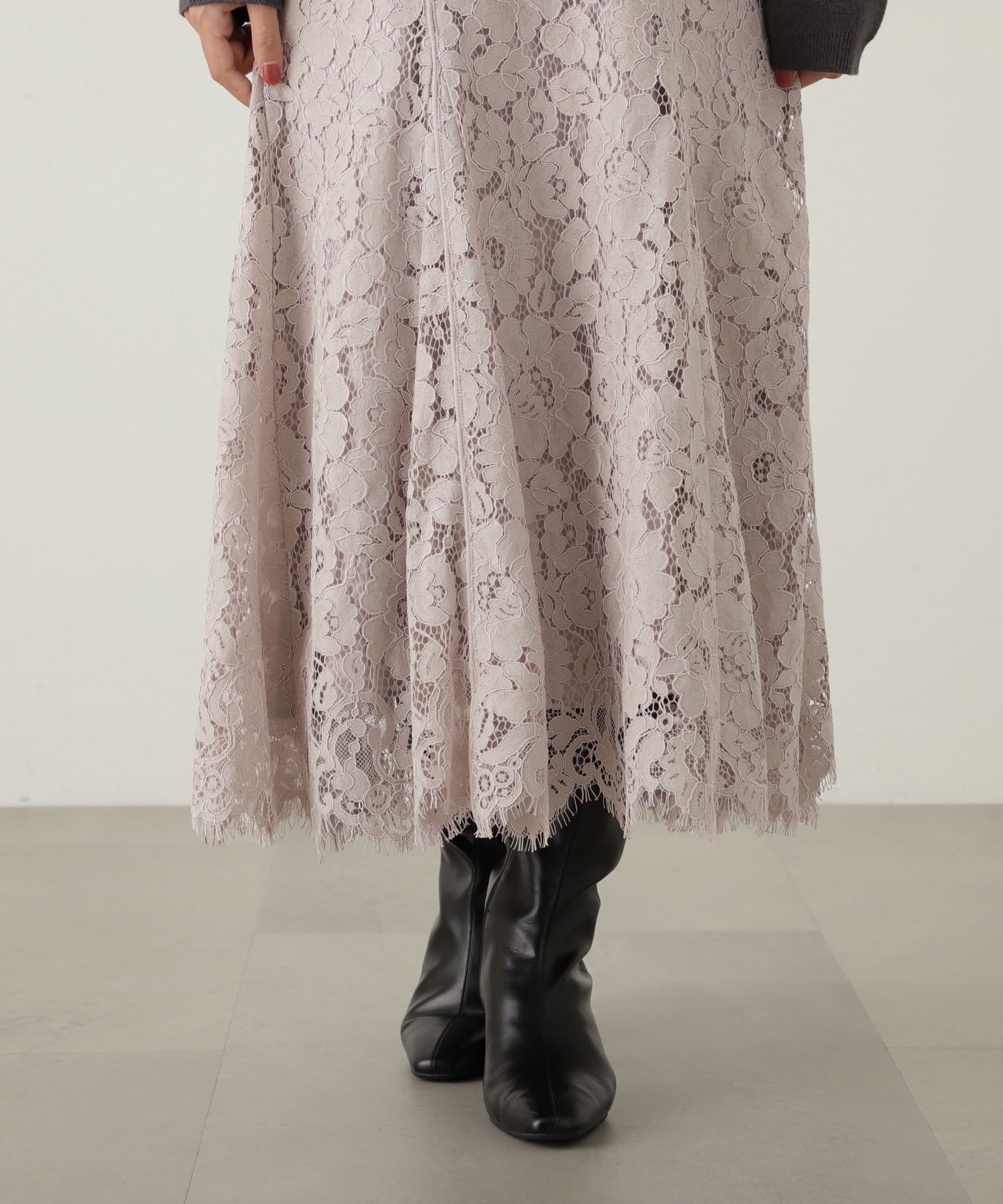 PROPORTION BODY DRESSING「コードレースマーメイドスカート」|スカート|