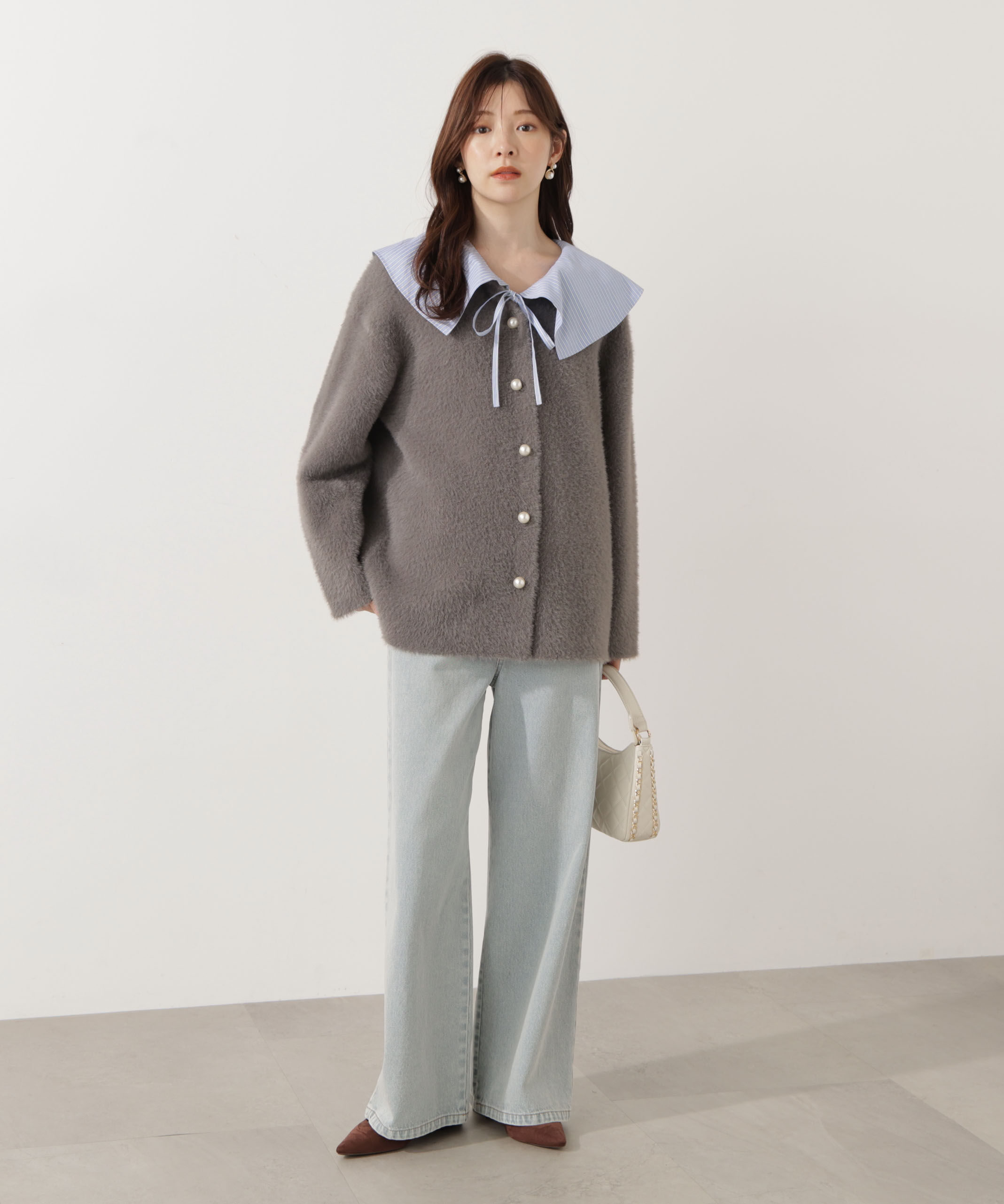 PROPORTION BODY DRESSING「ワイドデニムパンツ」|その他|