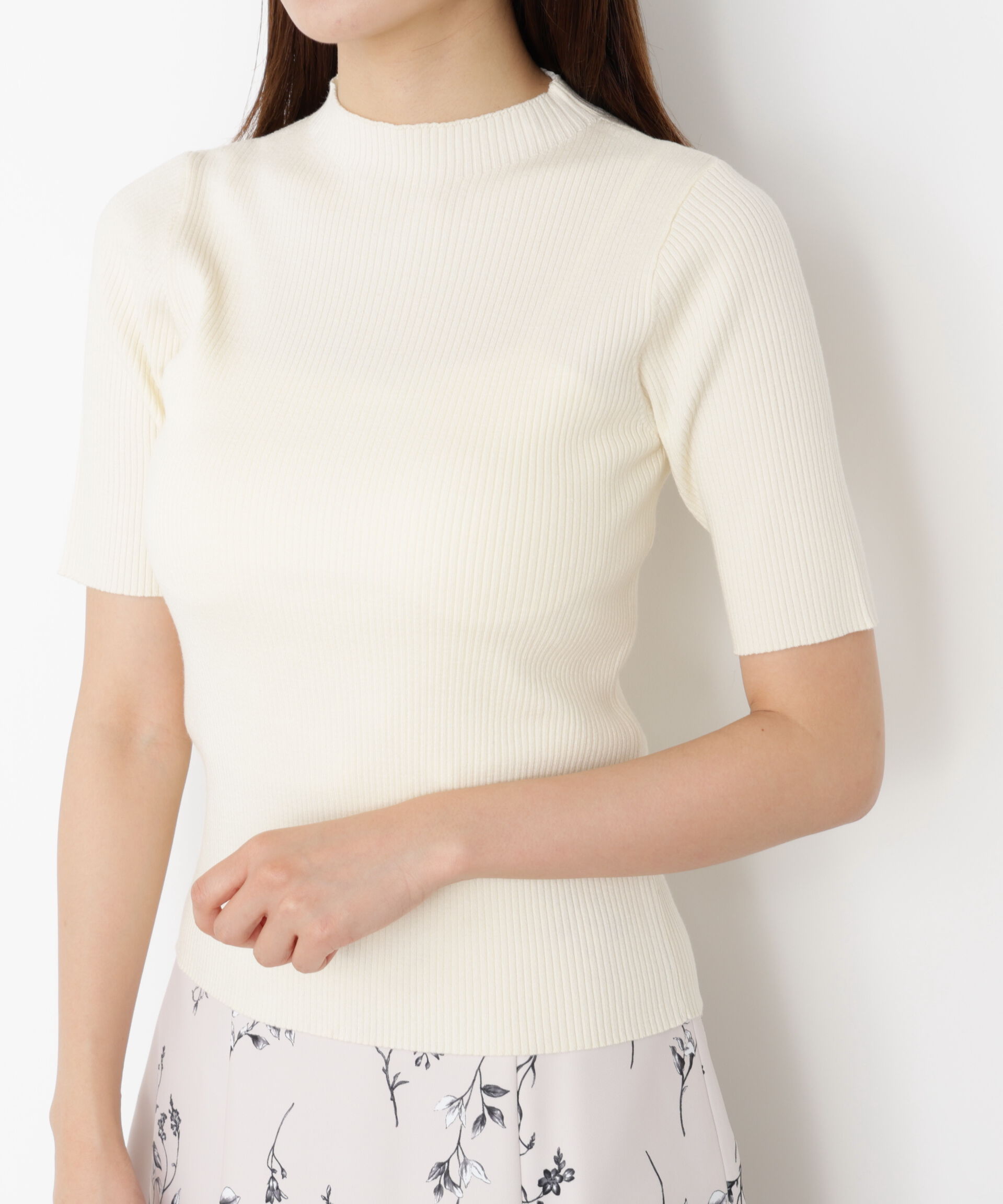 PROPORTION BODY DRESSING「＜ハンドウォッシャブル＞ニュアンス釦ニットアンサンブル 25AW」|ニット・セーター|