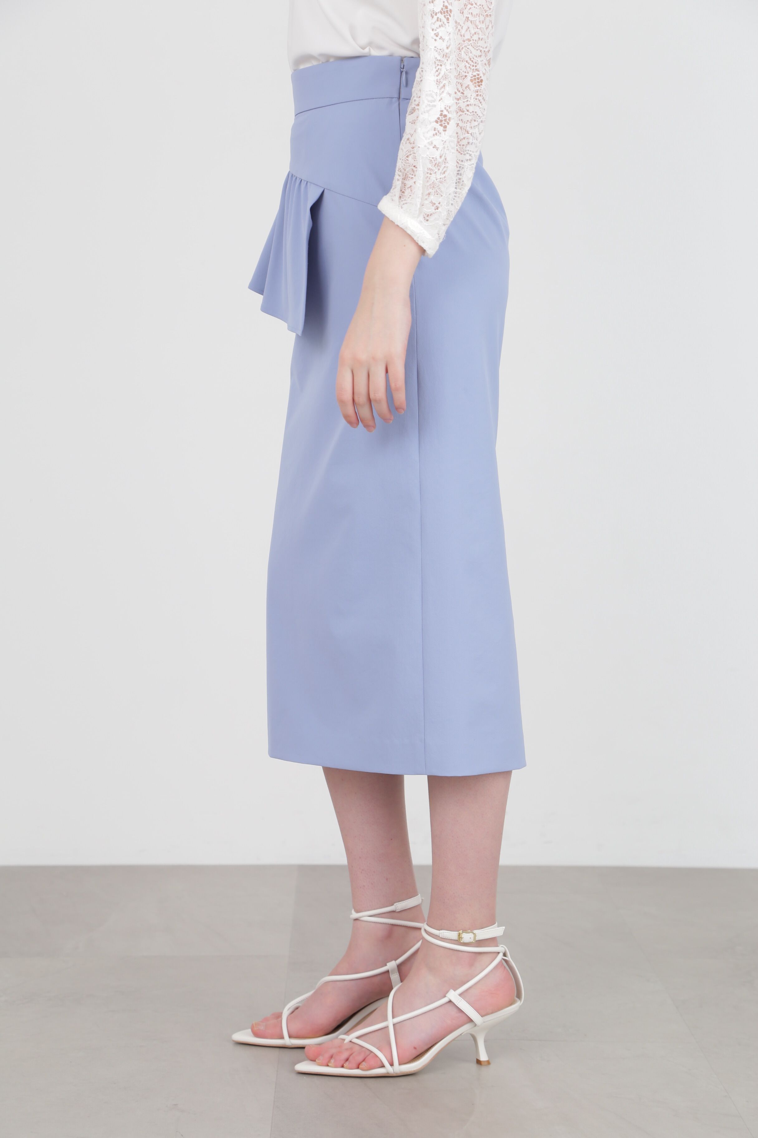  「◆アシンメトリーペプラムスカート」|スカート|