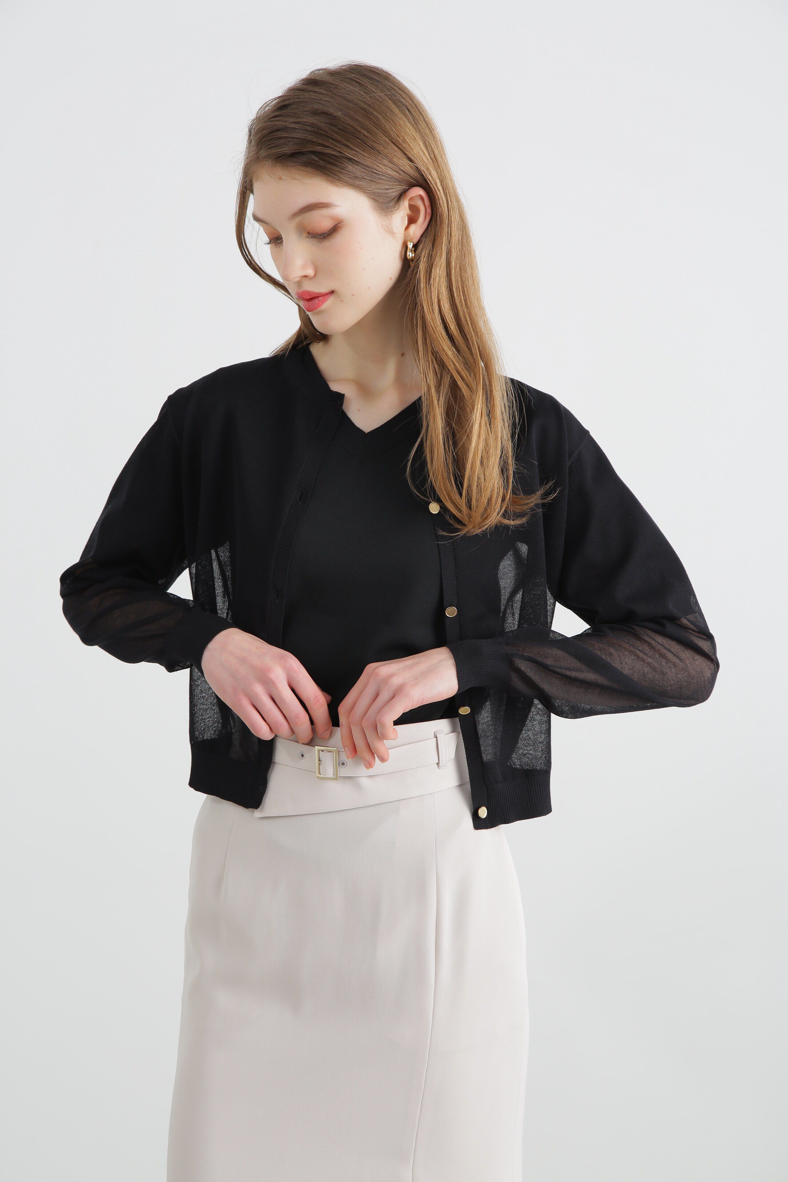  「◆シアーニットカーディガン」|その他|