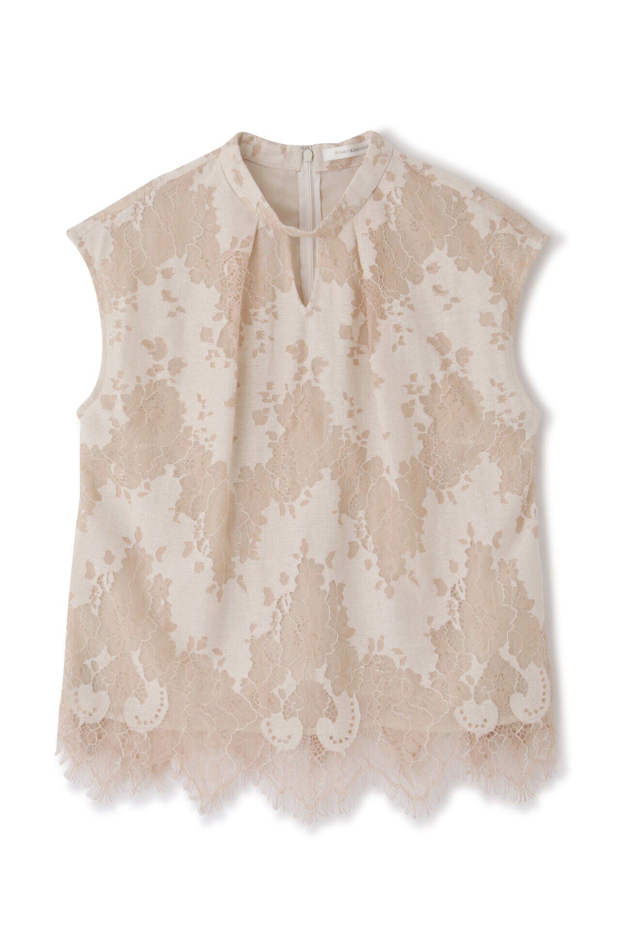  「◆バイカラーレースタックブラウス」|シャツ・ブラウス|