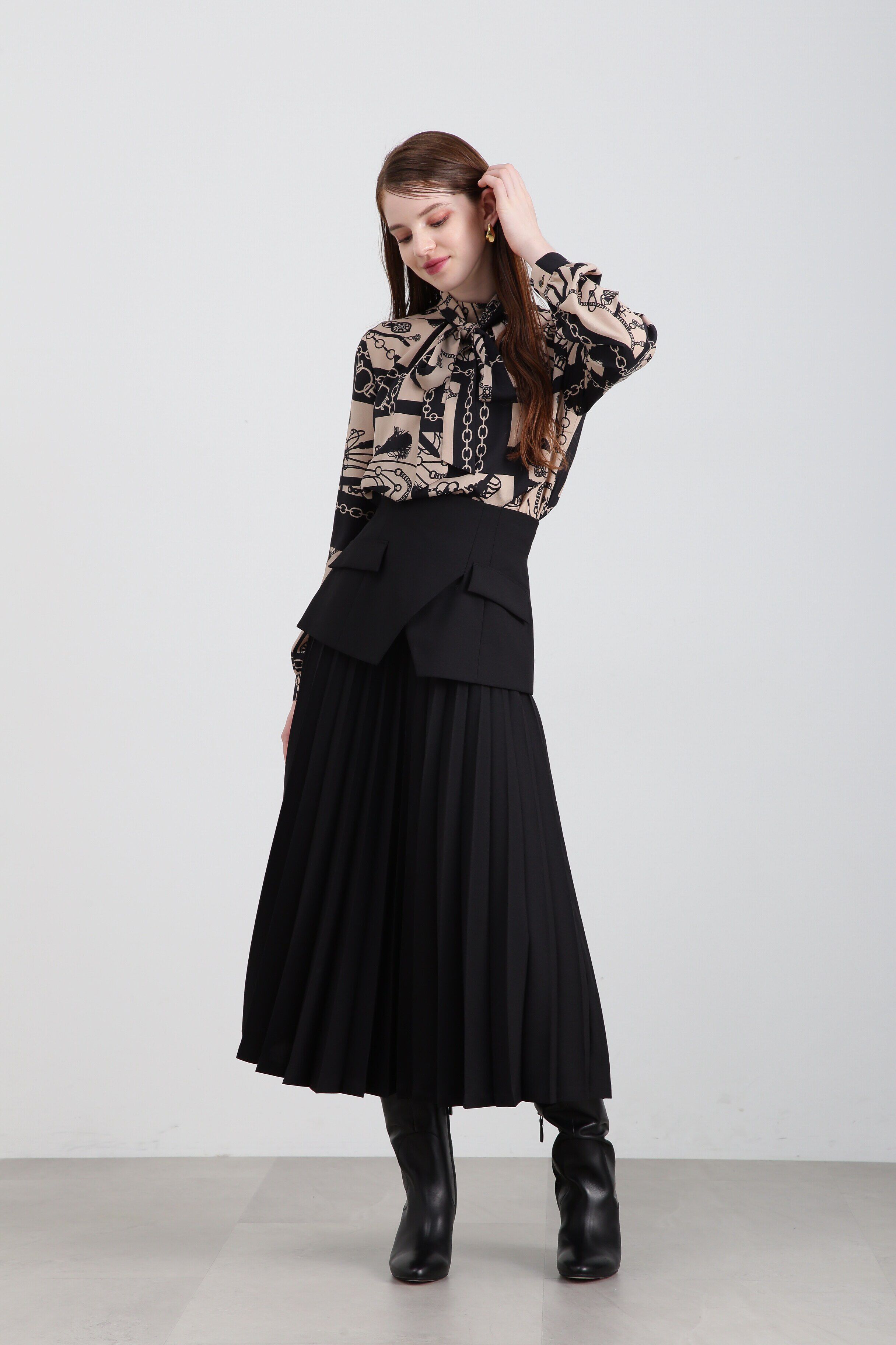  「◆コルセットプリーツスカート」|スカート|