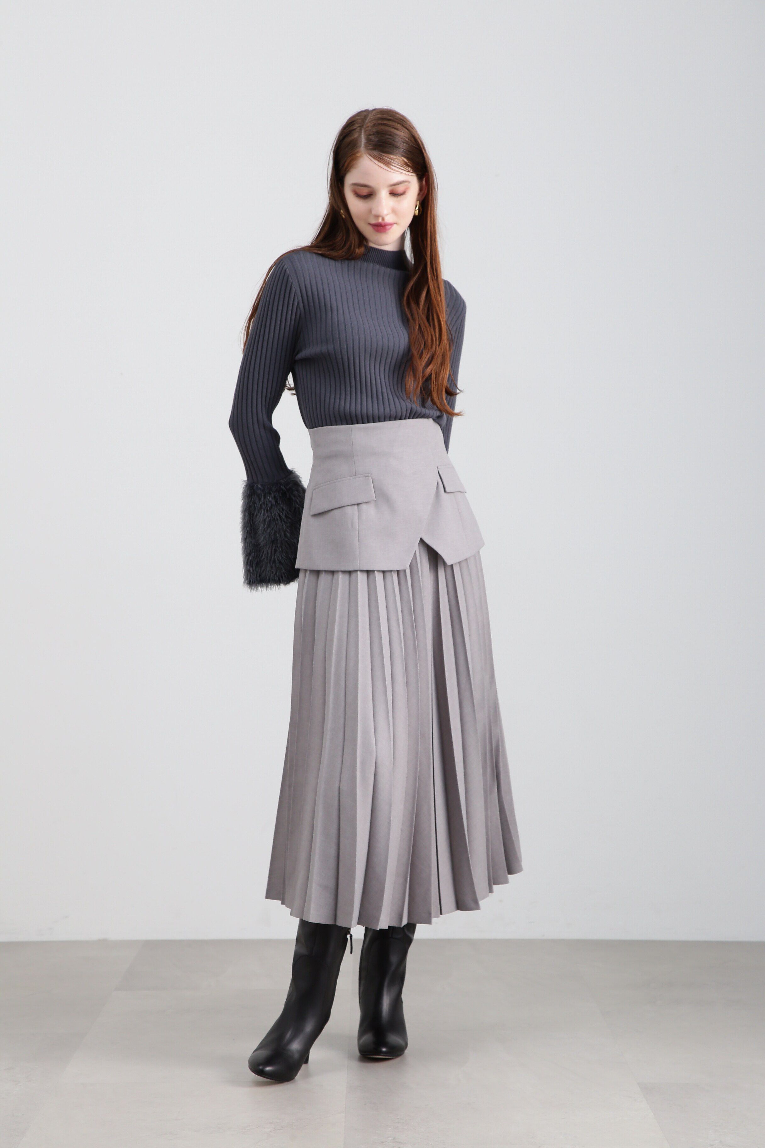  「◆コルセットプリーツスカート」|スカート|