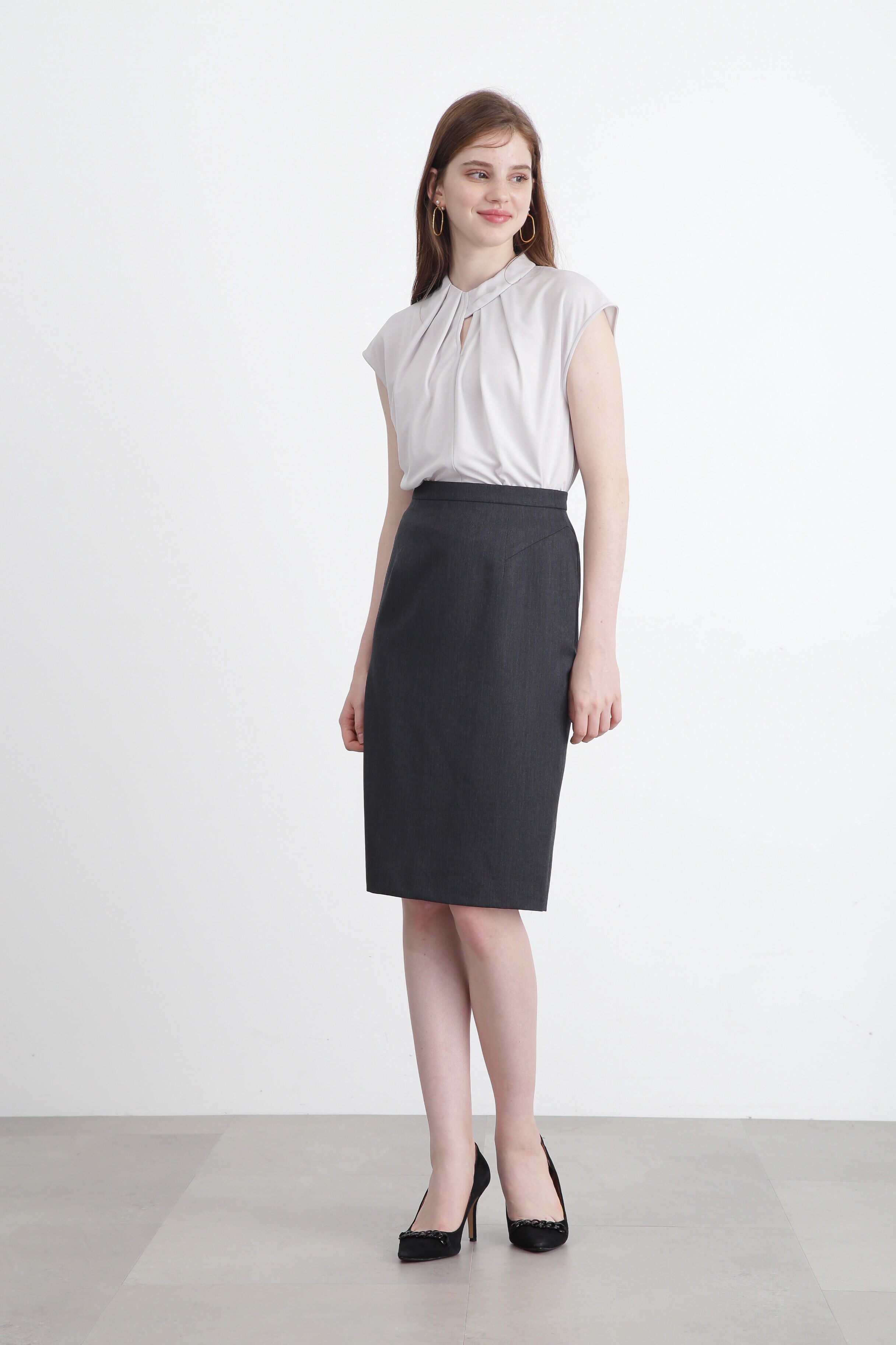  「ドライツイルタイトスカート」|スカート|