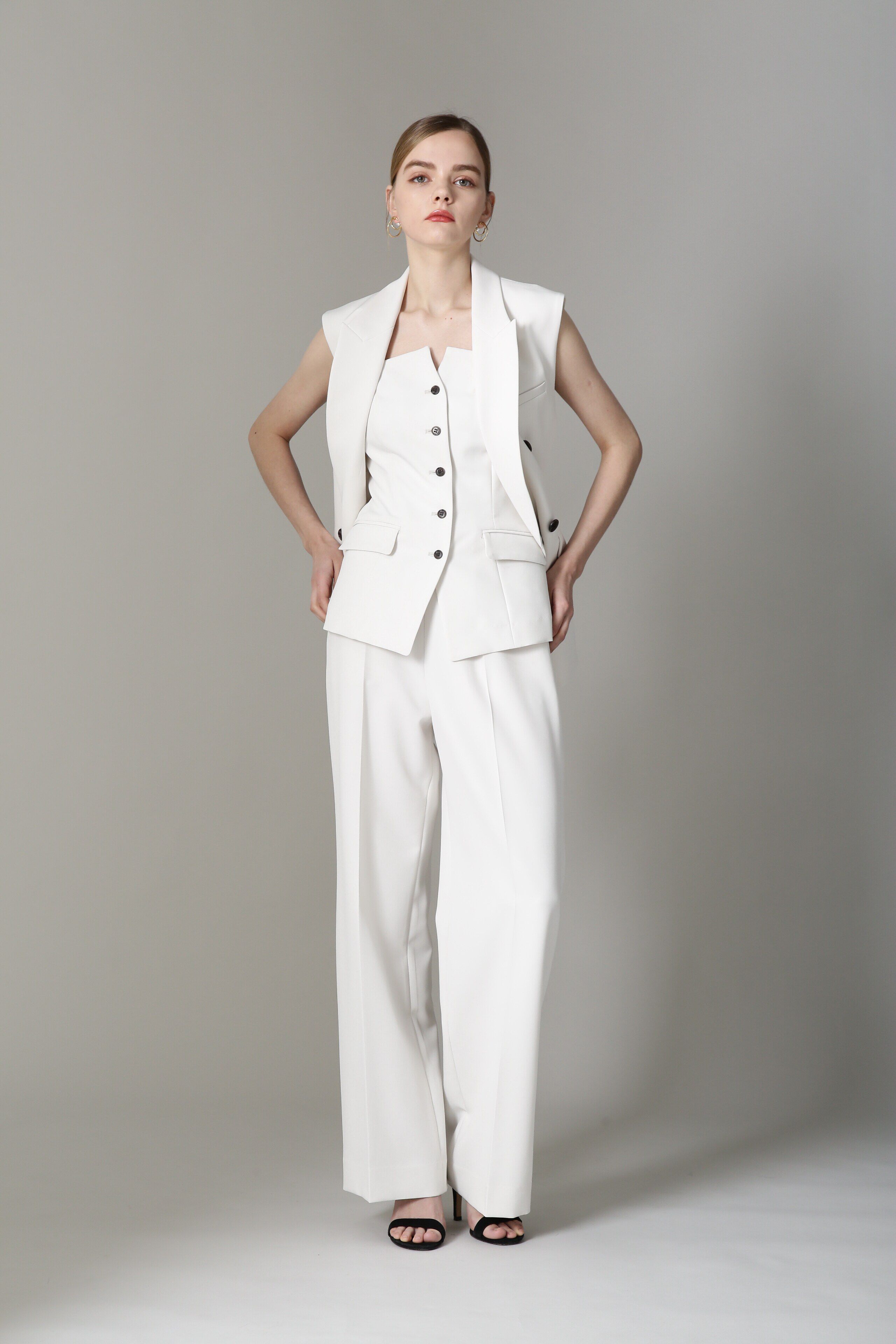  「[URBAN PRECIOUS]テーラードビスチェ」|シャツ・ブラウス|