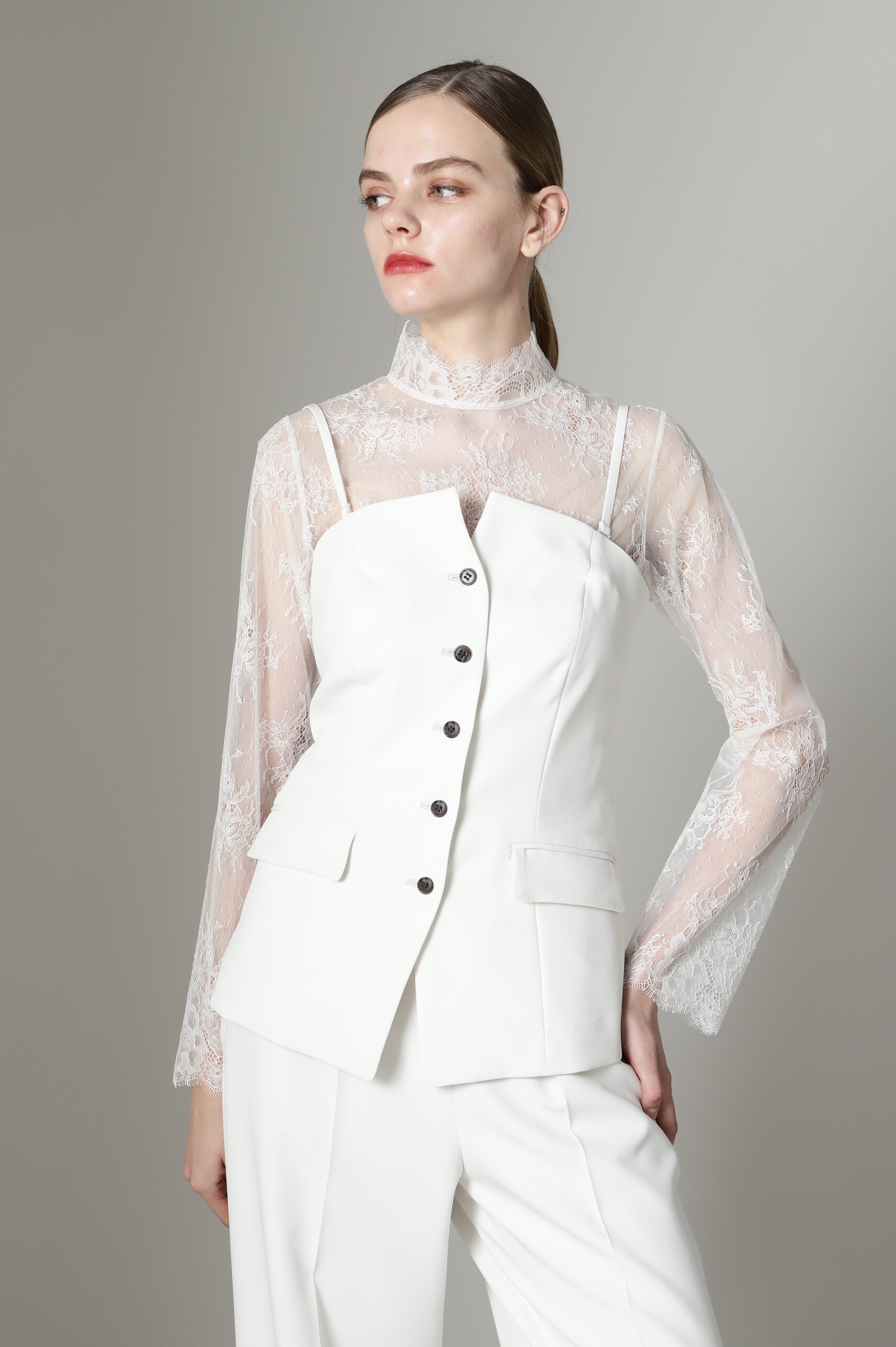  「[URBAN PRECIOUS]テーラードビスチェ」|シャツ・ブラウス|