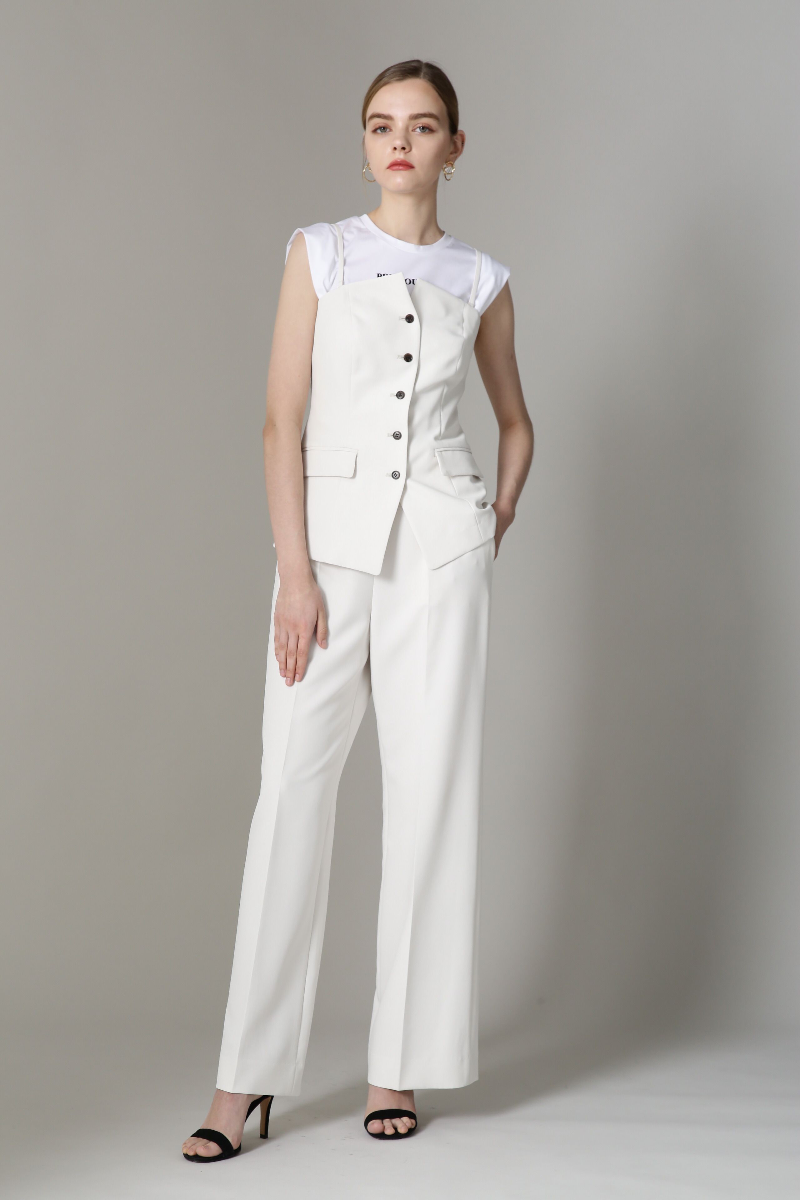  「[URBAN PRECIOUS]タックワイドパンツ」|その他|