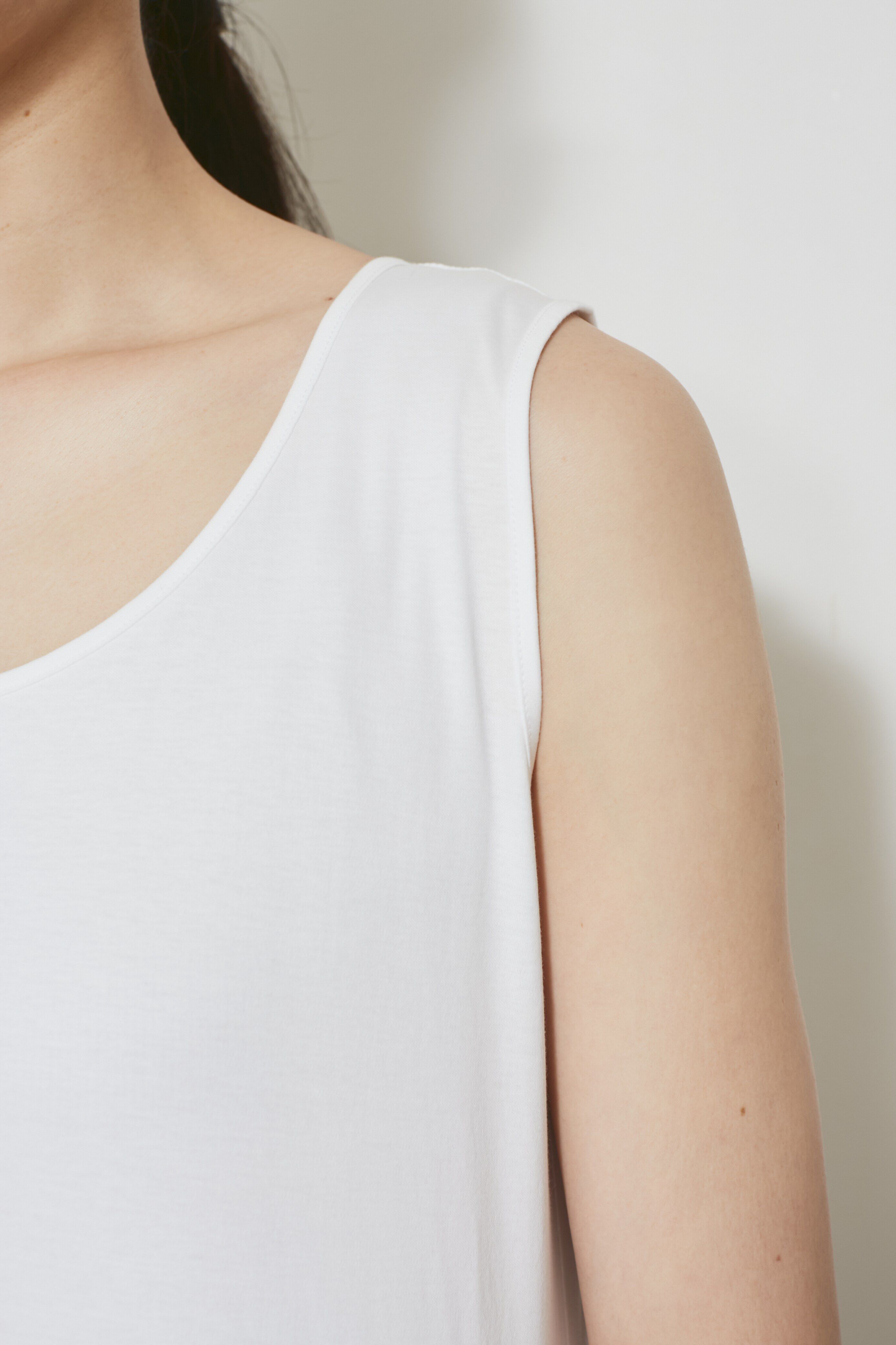  「布帛ドッキングノースリカットソー」|Tシャツ・カットソー|