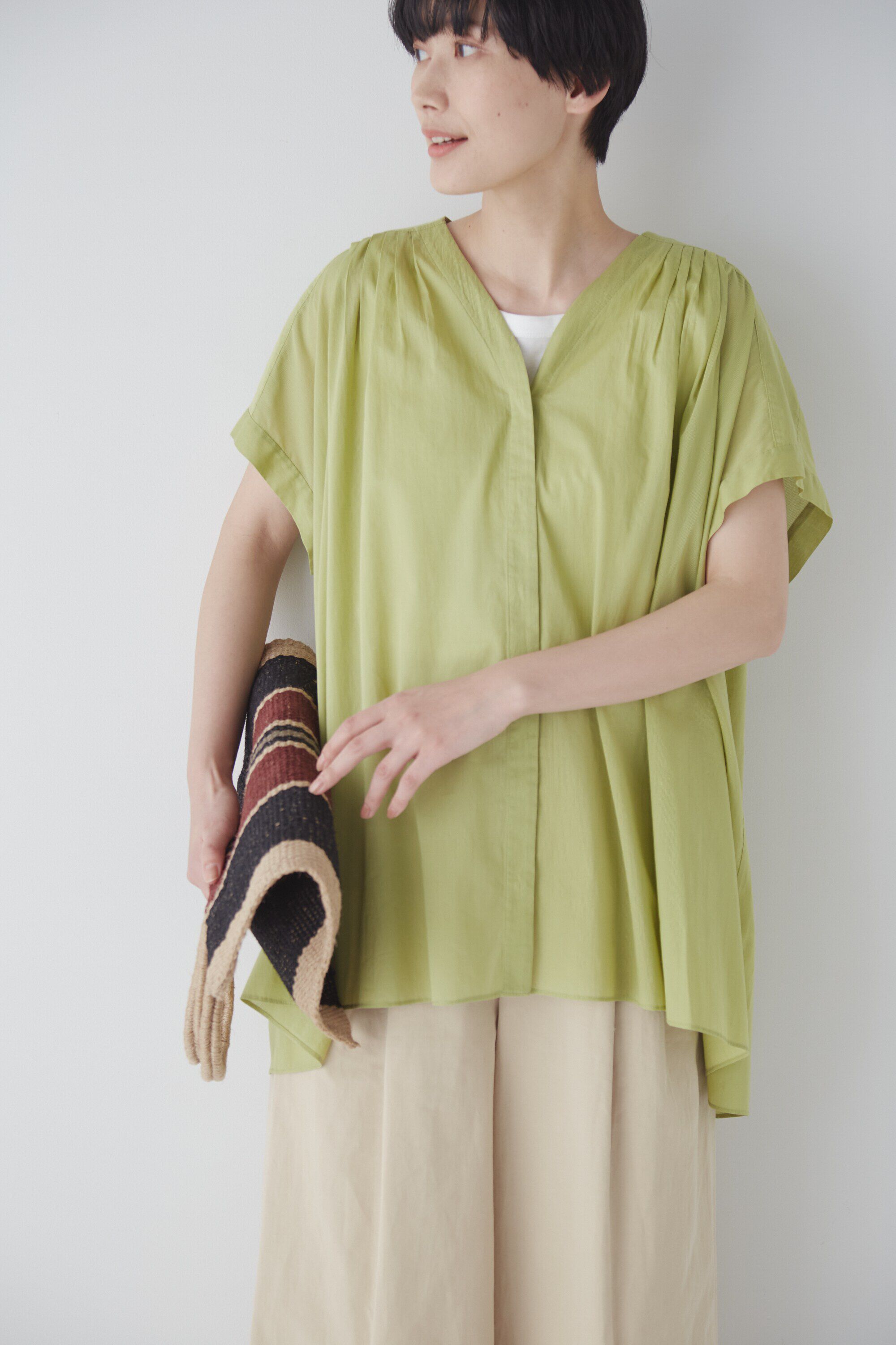  「◆アキハローンブラウス」|シャツ・ブラウス|グリーン