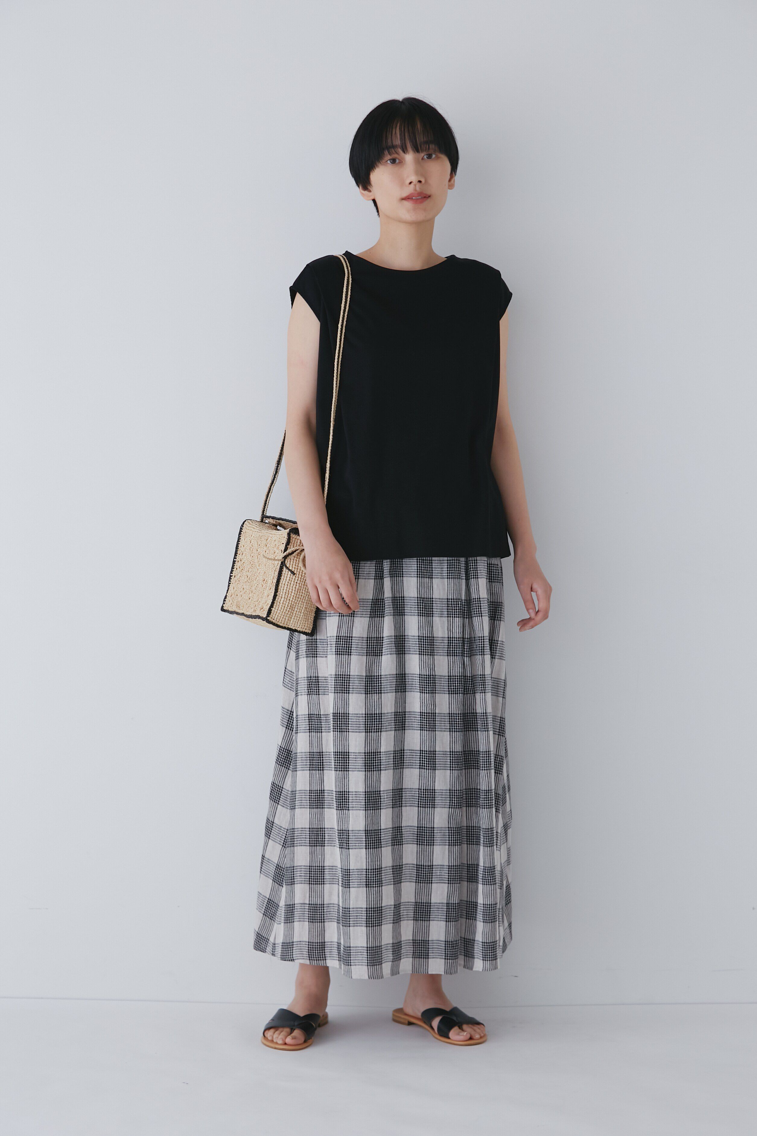  「◆スムースフレンチスリーブＴシャツ」|Tシャツ・カットソー|