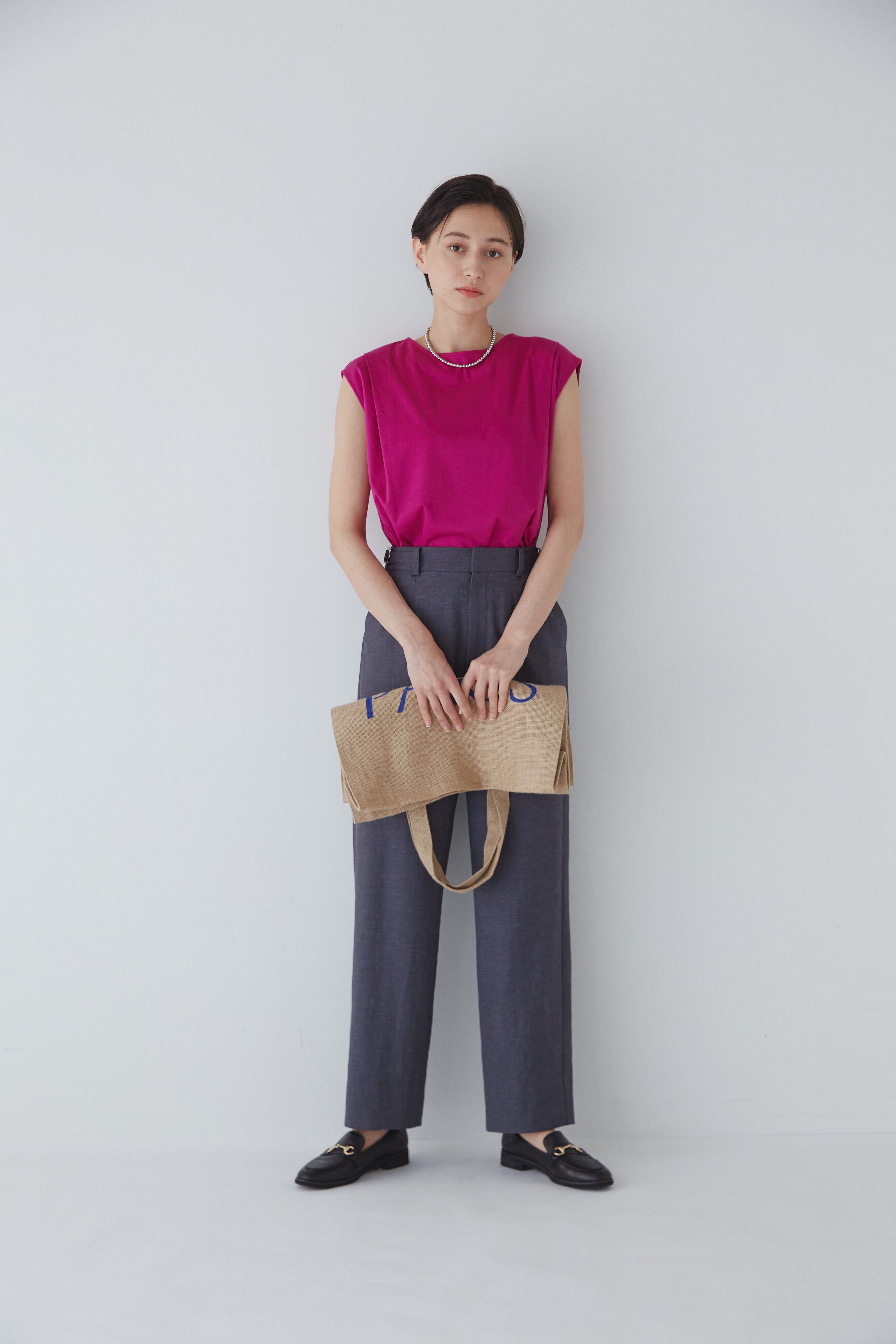  「◆スムースフレンチスリーブＴシャツ」|Tシャツ・カットソー|