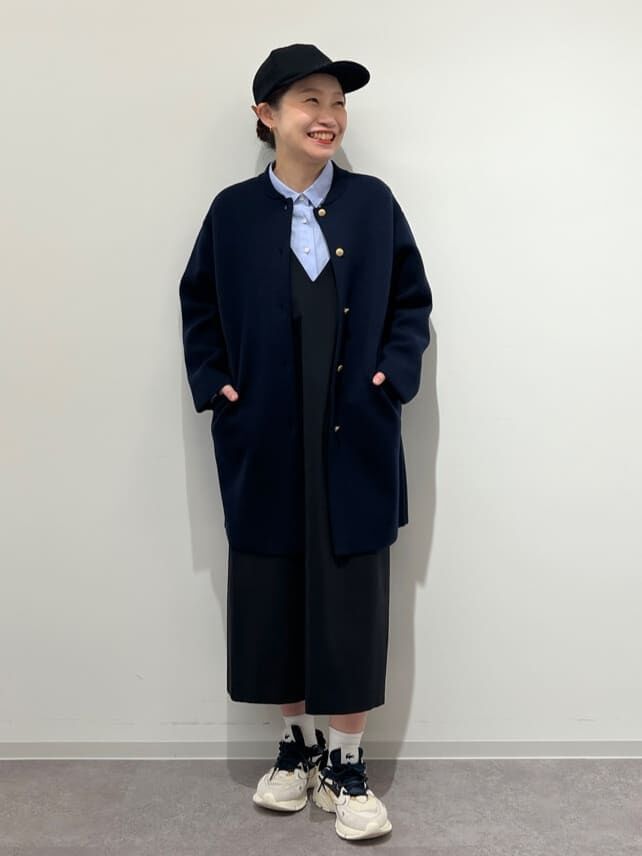  「ストレッチポンチジャンパースカート」|ワンピース|