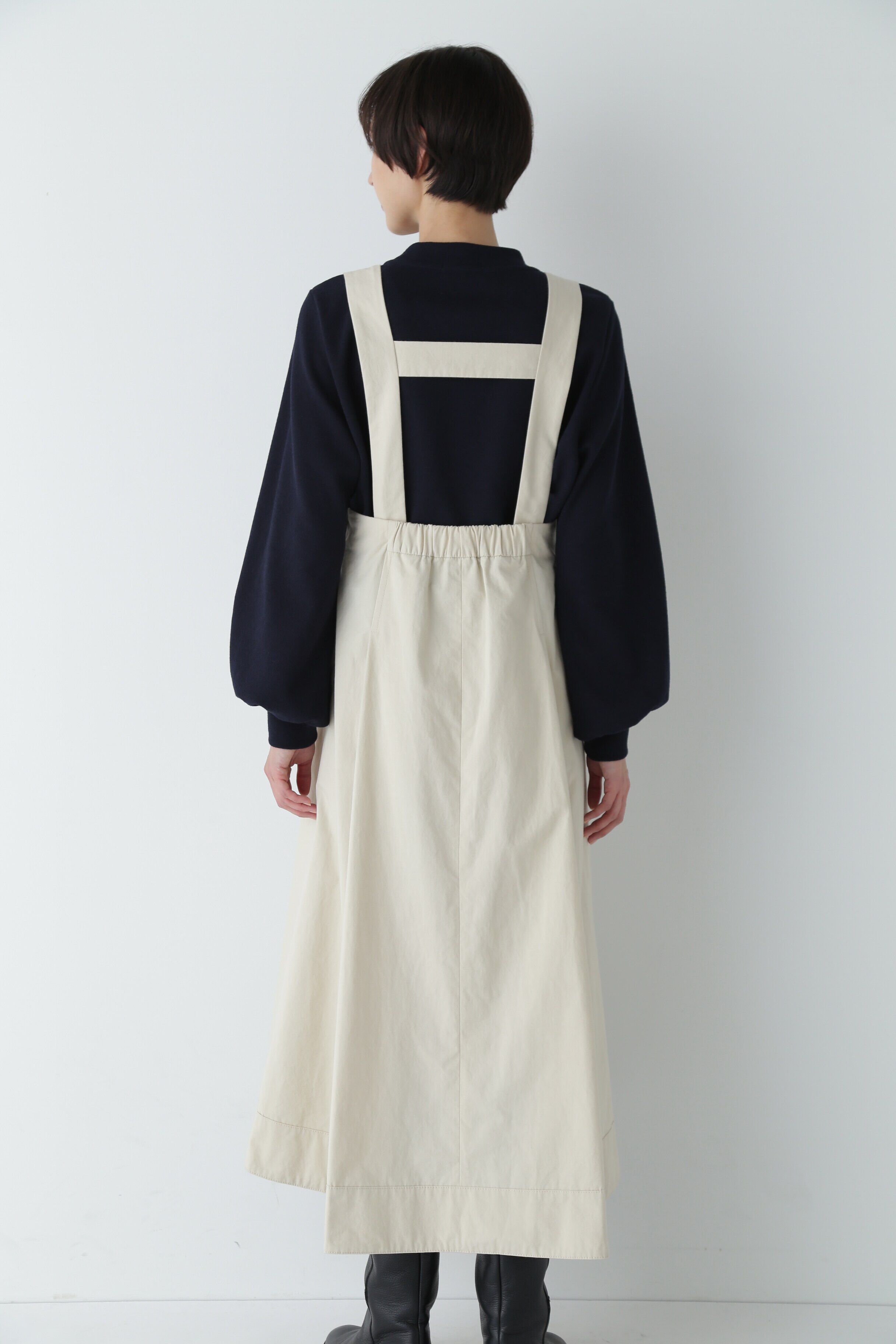  「コットンウェザーワッシャーワンピース」|ワンピース|
