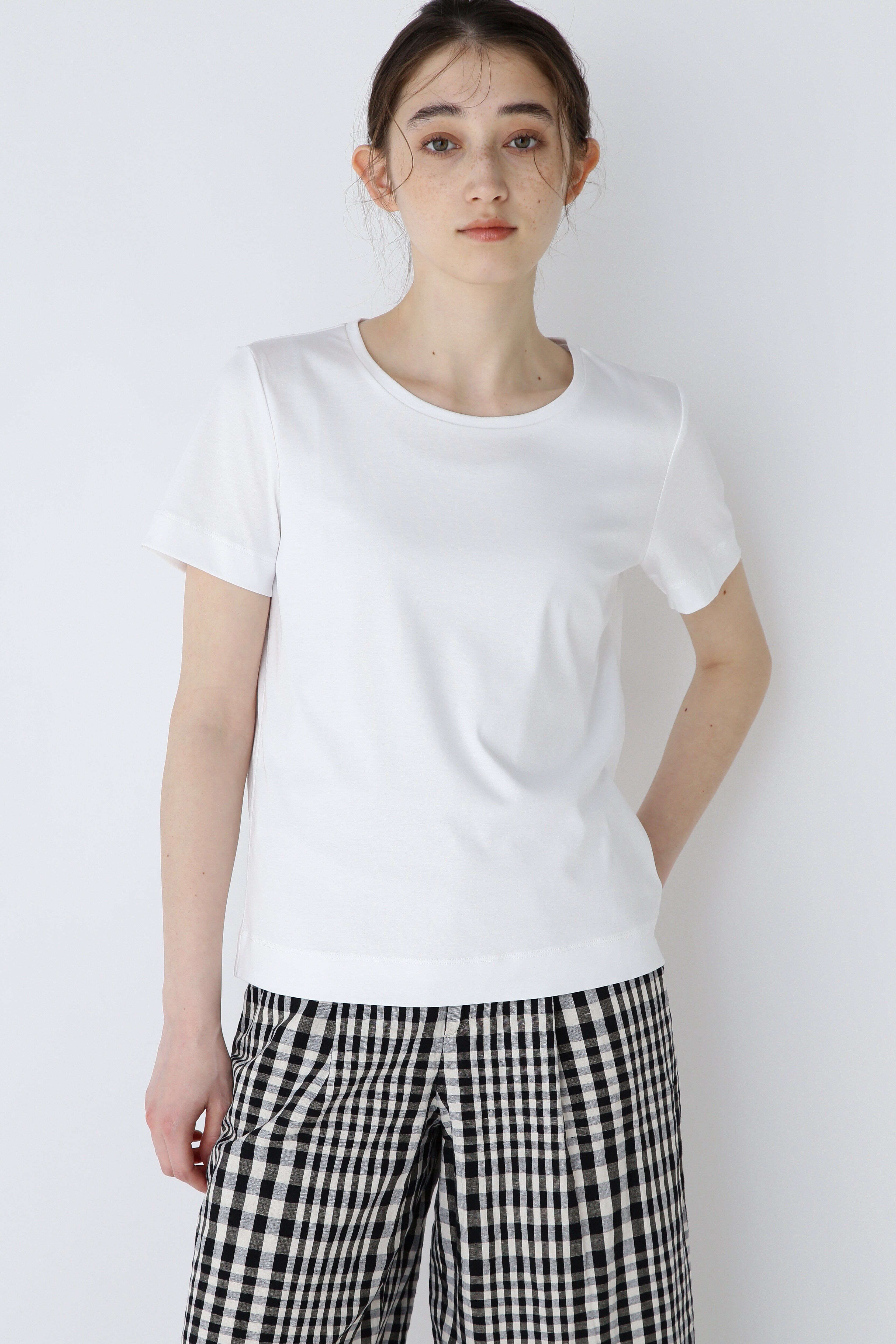  「◆オーガニックコットンスムースＴシャツ」|Tシャツ・カットソー|ホワイト