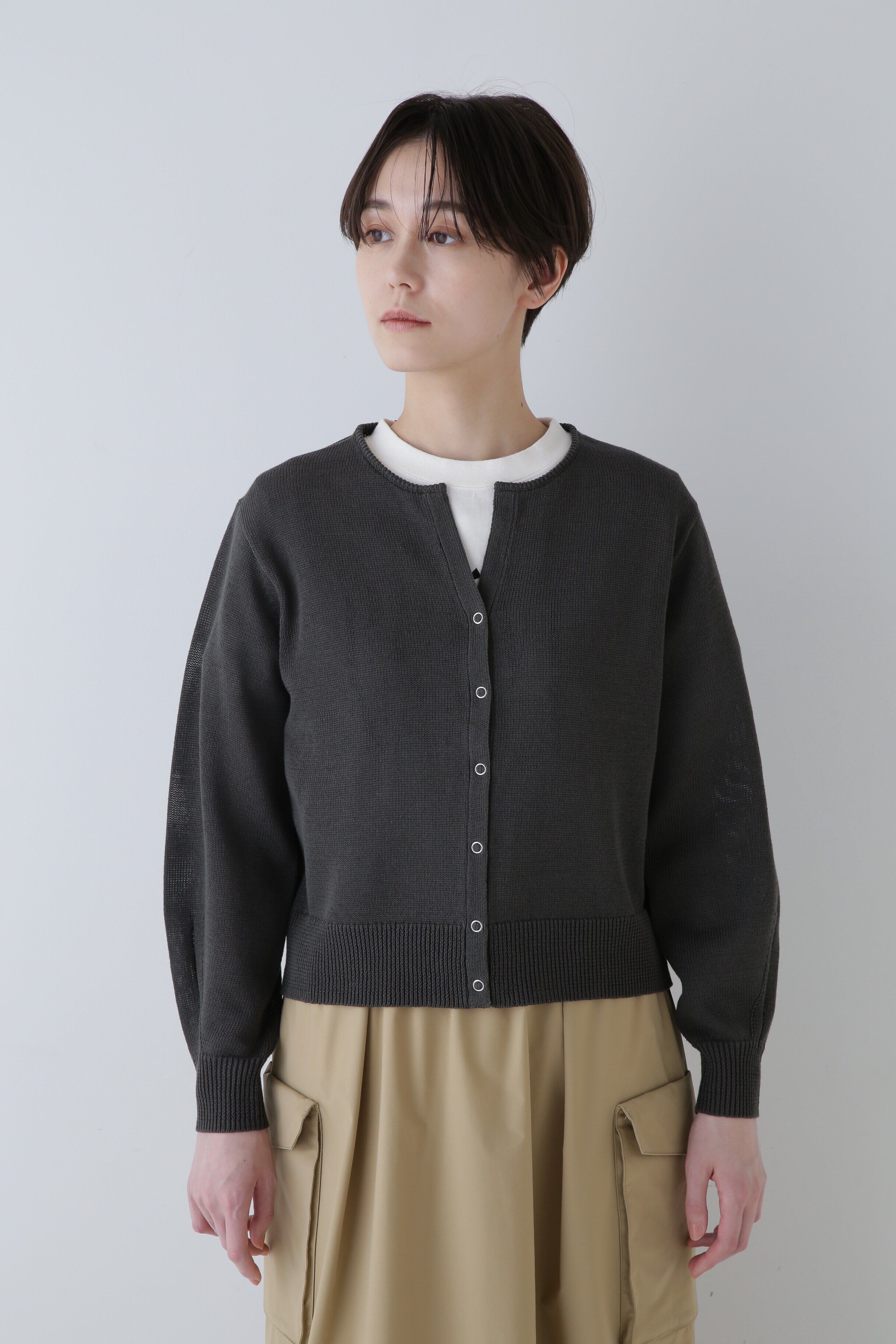  「◆ミドルゲージギマカーディガン」|ニット・セーター|
