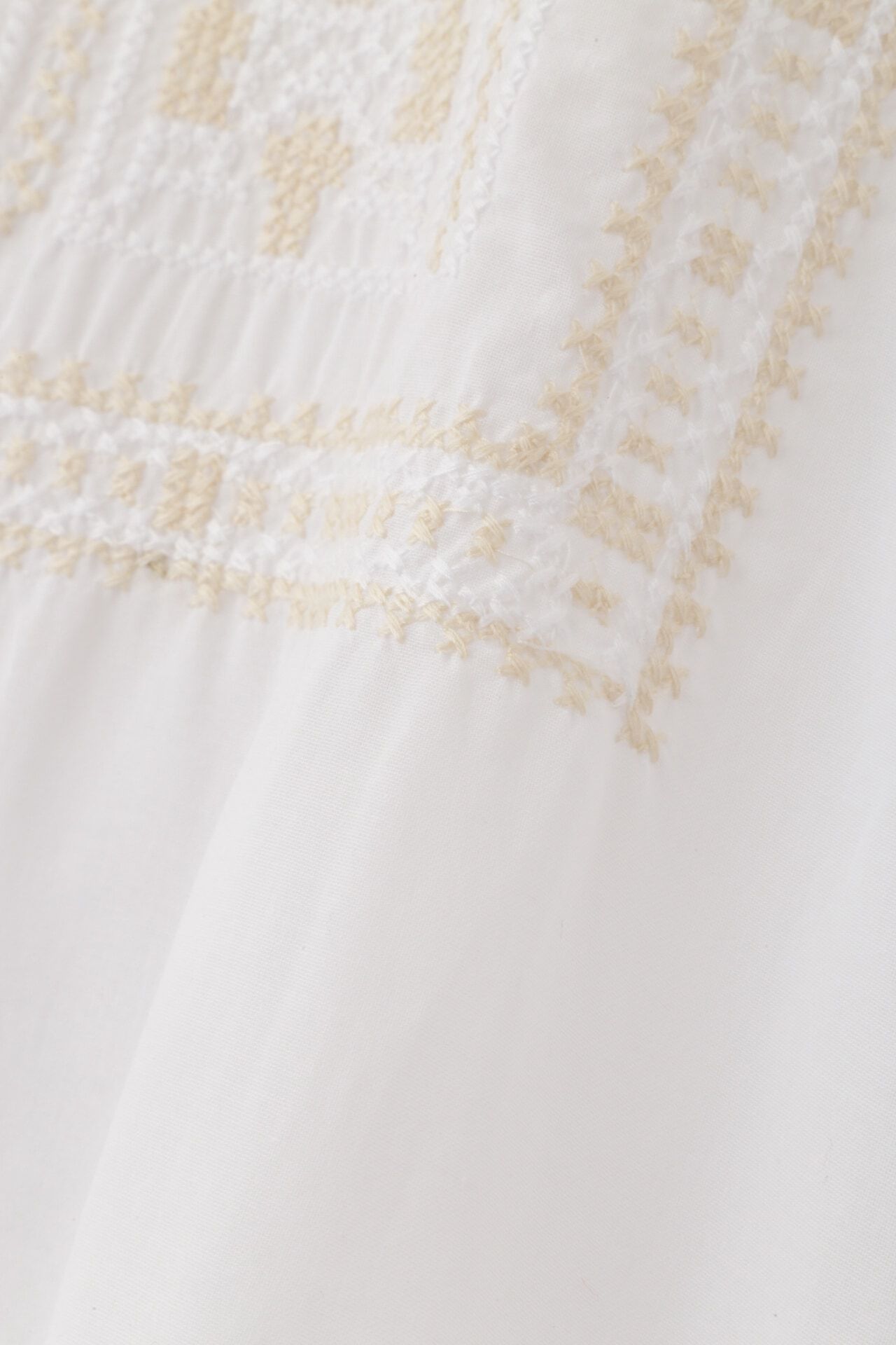  「◆インド刺繍コットンボイルブラウス」|シャツ・ブラウス|