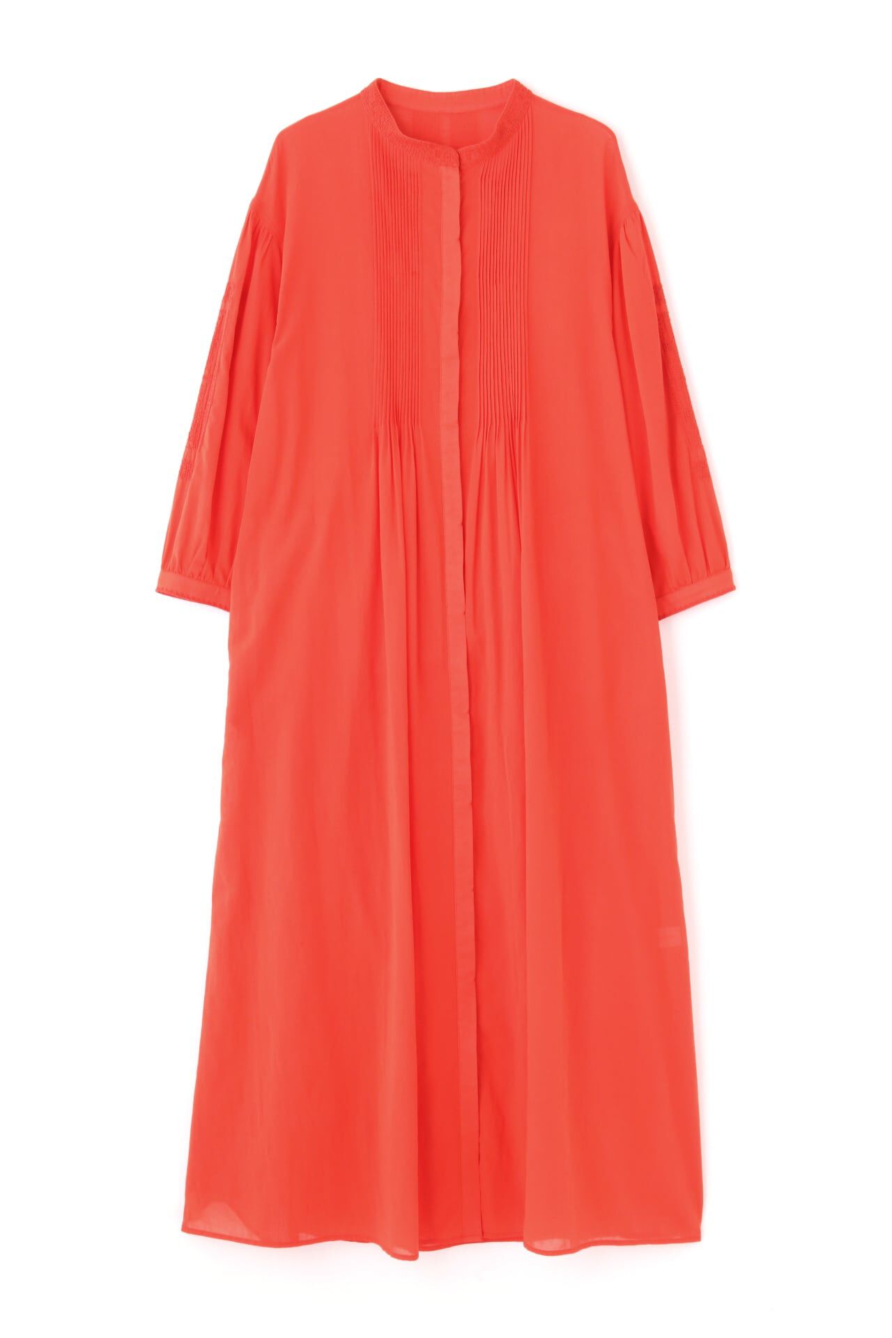  「◆インド刺繍コットンボイルワンピース」|ワンピース|