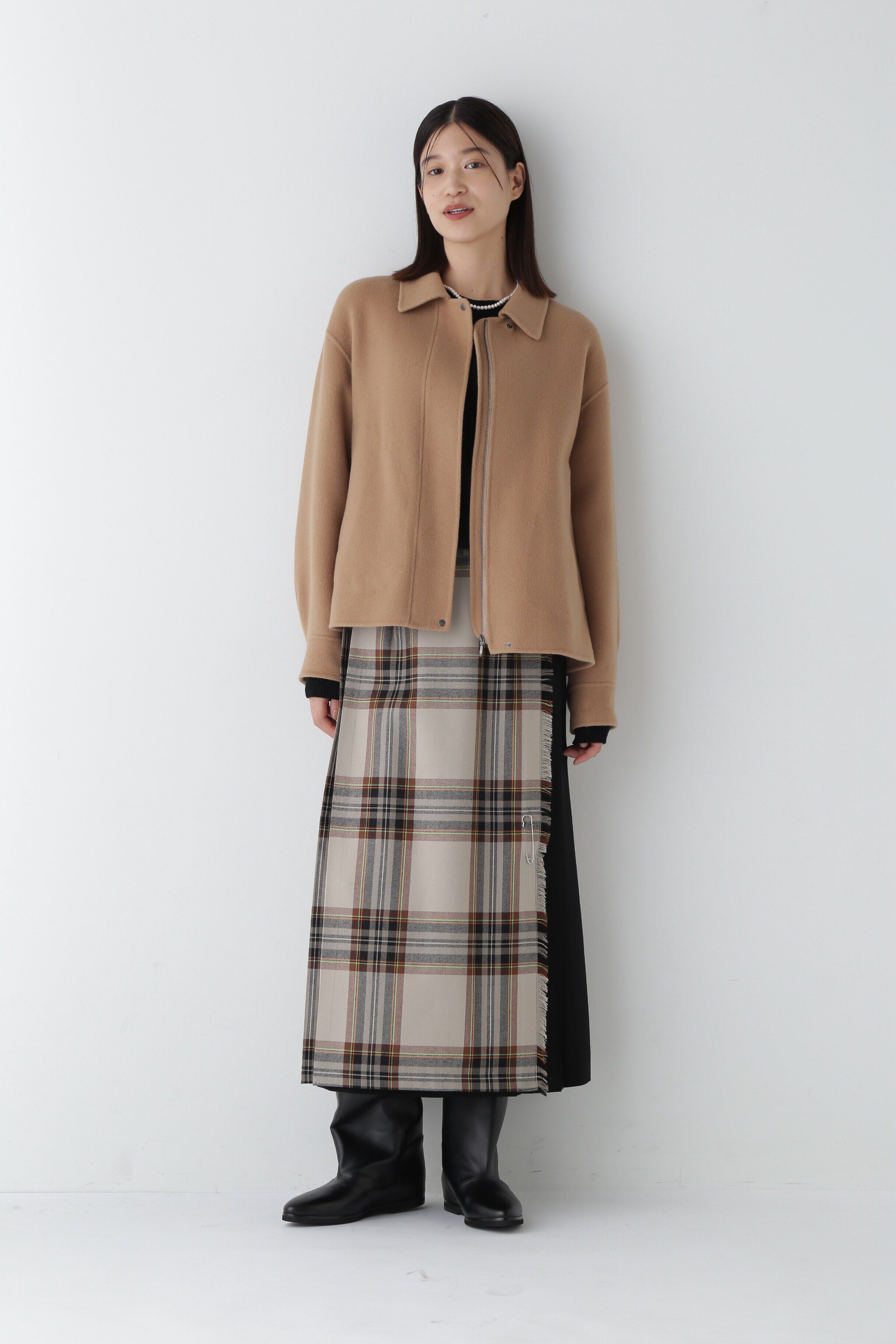  「◆リバーショートブルゾン」|ブルゾン・スタジャン|