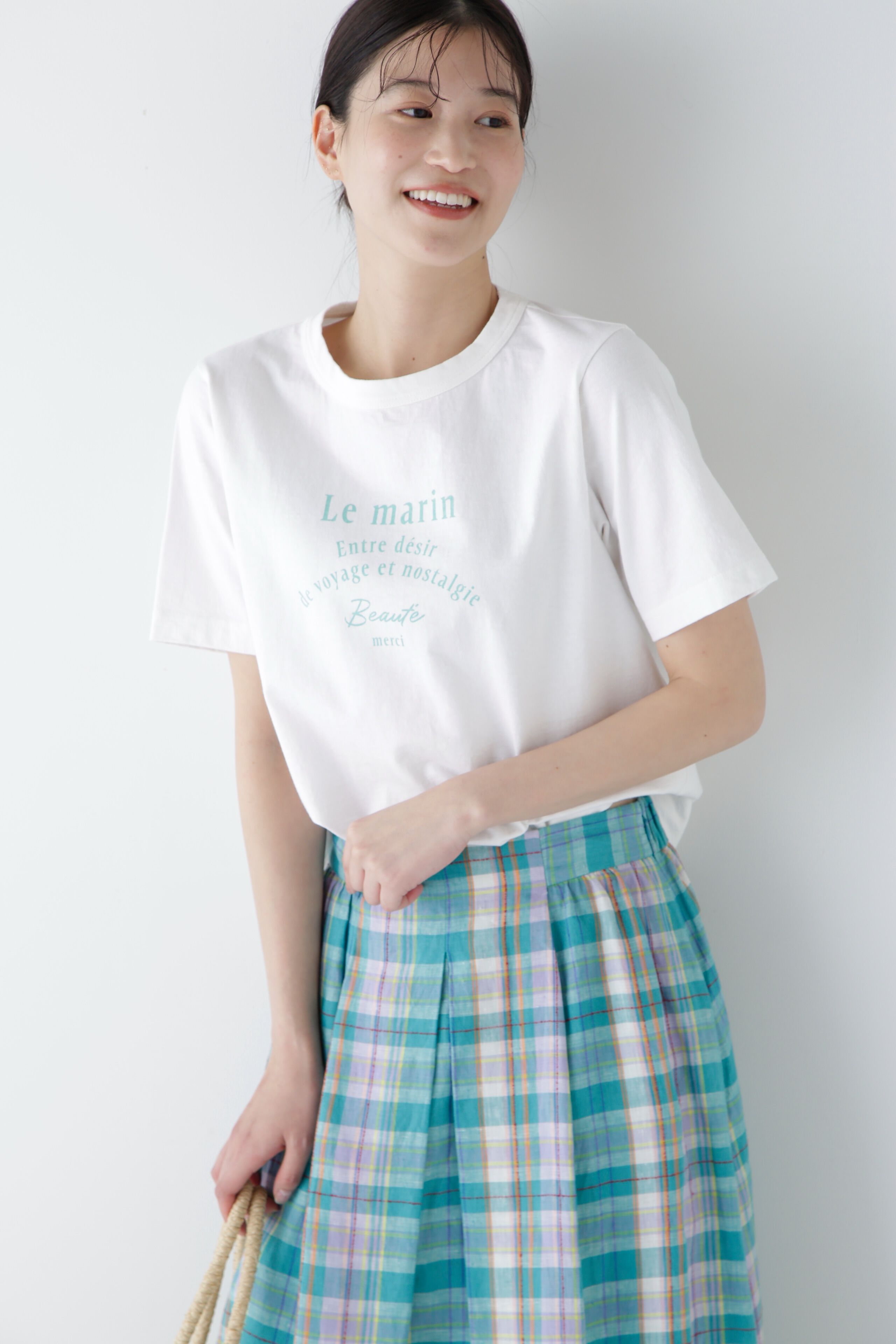  「◆リサイクルコットン度詰天竺Ｔシャツ」|Tシャツ・カットソー|ミント