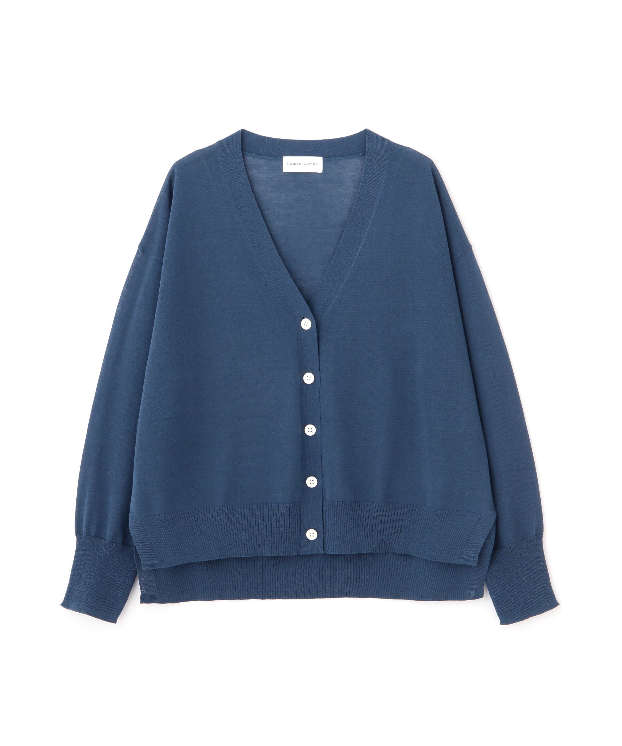  「◆【ウォッシャブル】シアーハイゲージ長袖カーディガン」|ニット・セーター|