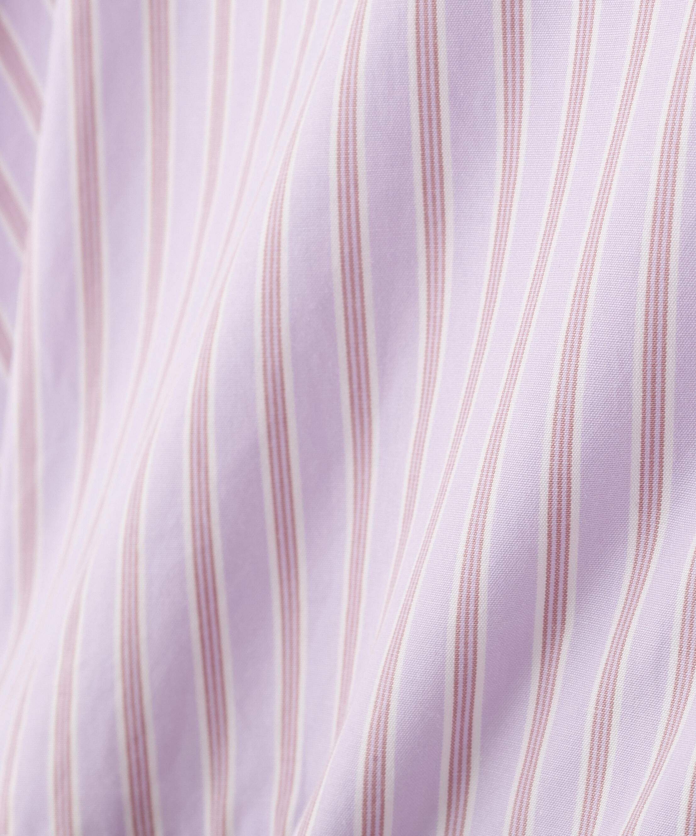  「◆ストライプローン６分袖ブラウス」|シャツ・ブラウス|