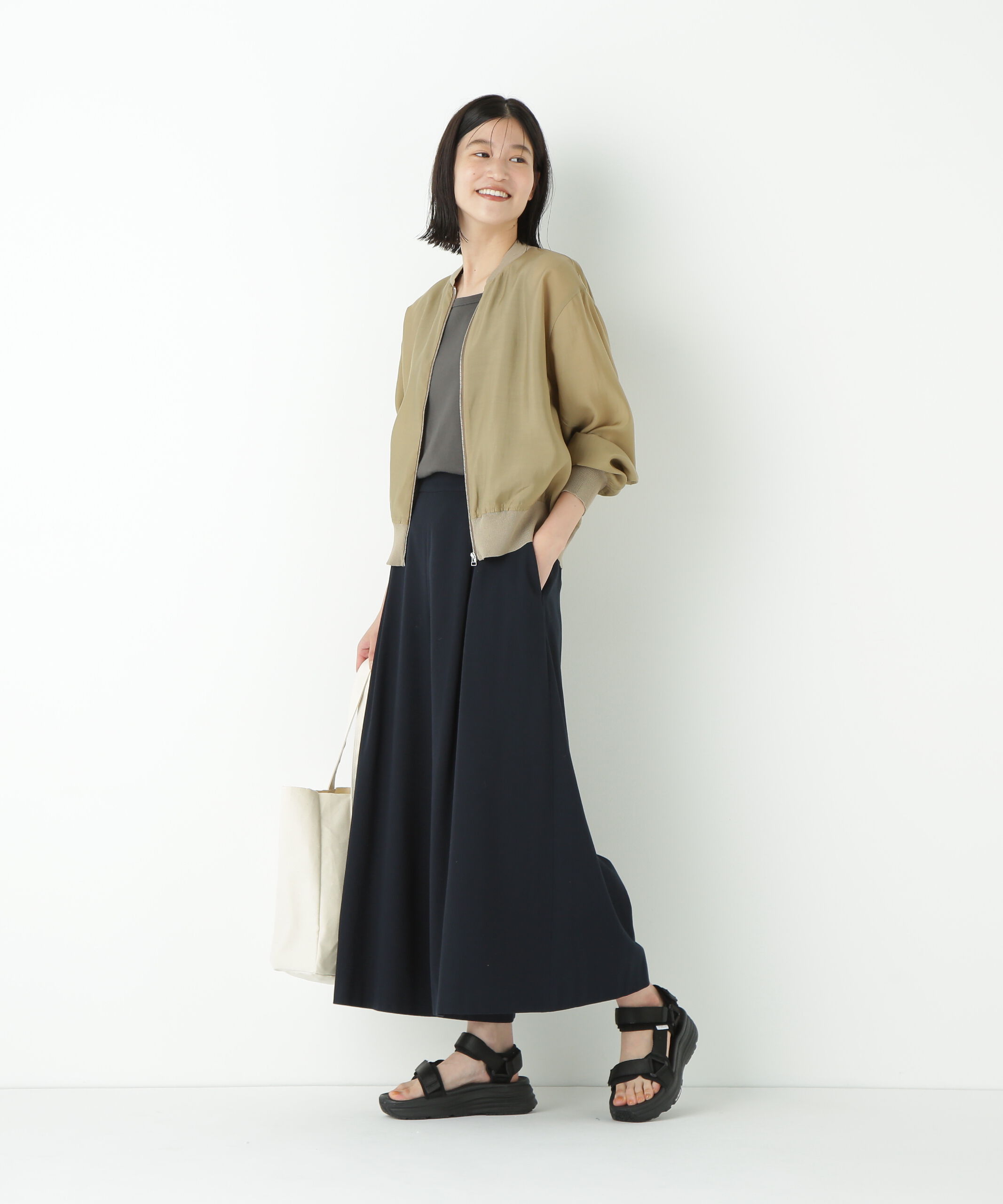  「◆シアーブルゾン」|ニット・セーター|