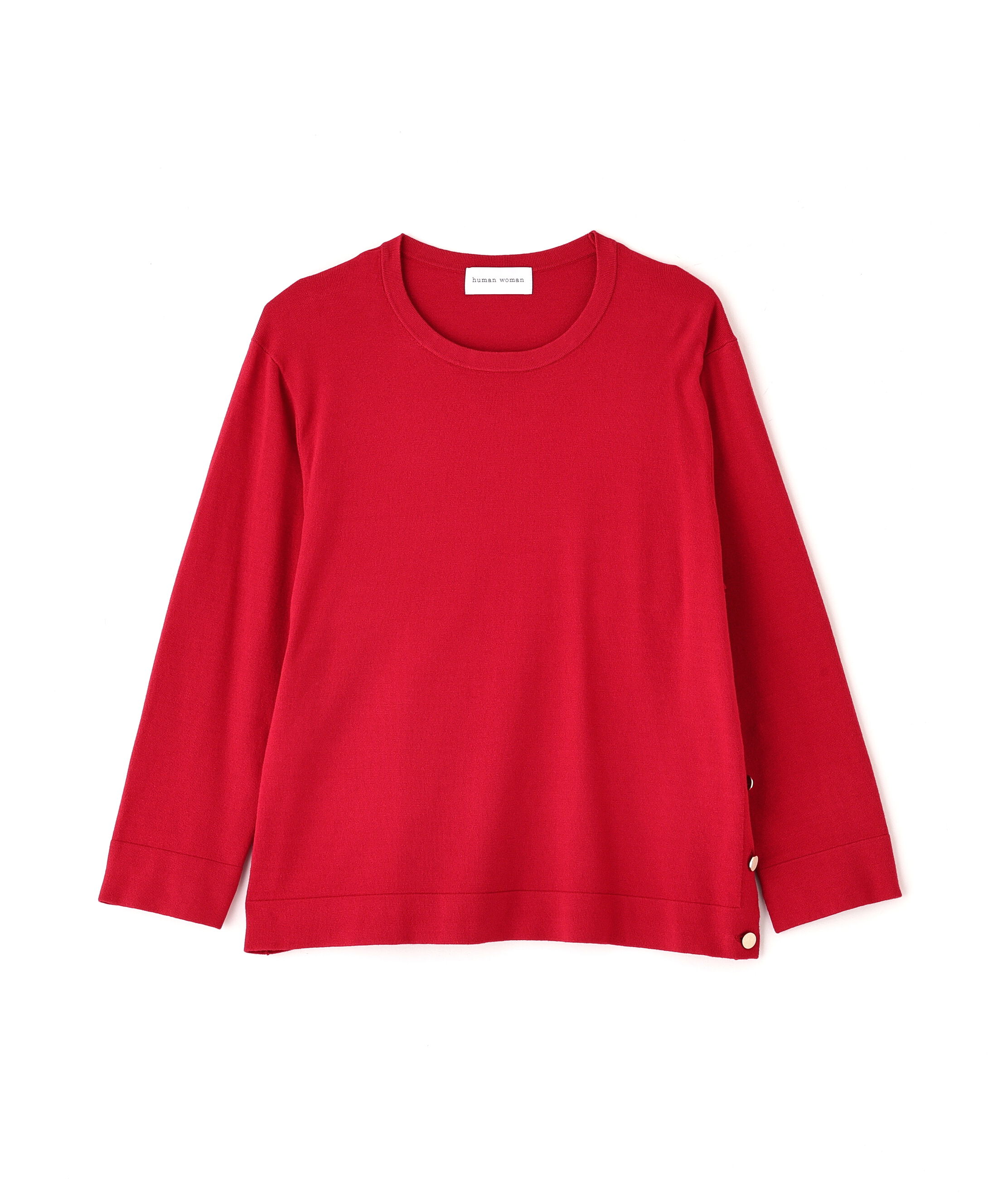  「◆レーヨン混ハイゲージクルーネックプルオーバー」|ニット・セーター|