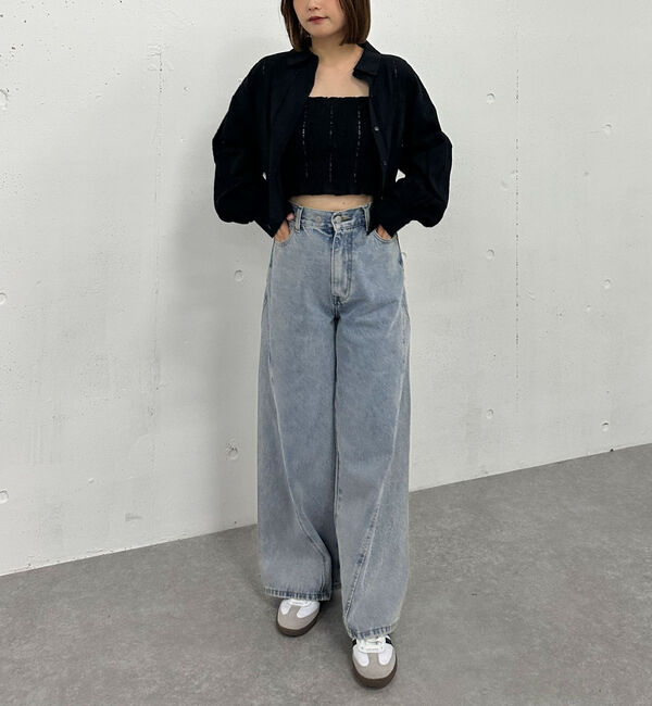 archives「コットンレースビスチェ&times;シャツＳＥＴ」|シャツ・ブラウス|