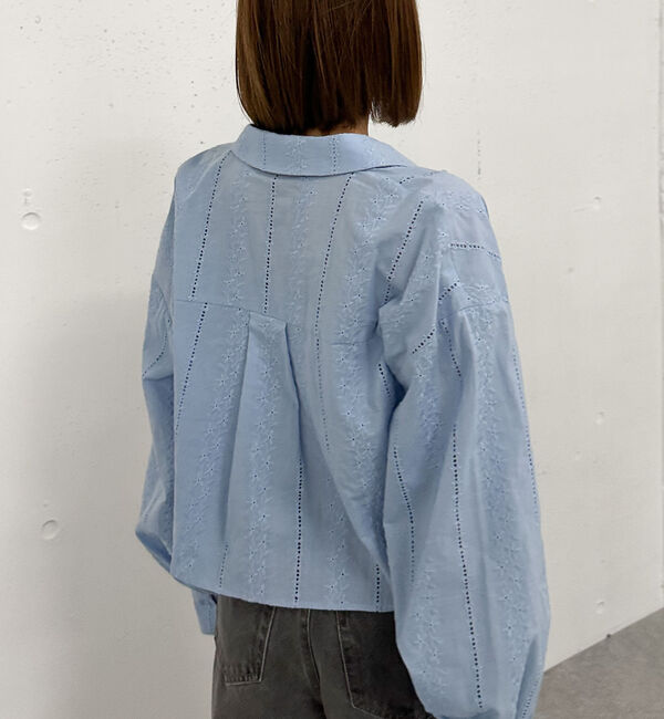 archives「コットンレースビスチェ&times;シャツＳＥＴ」|シャツ・ブラウス|