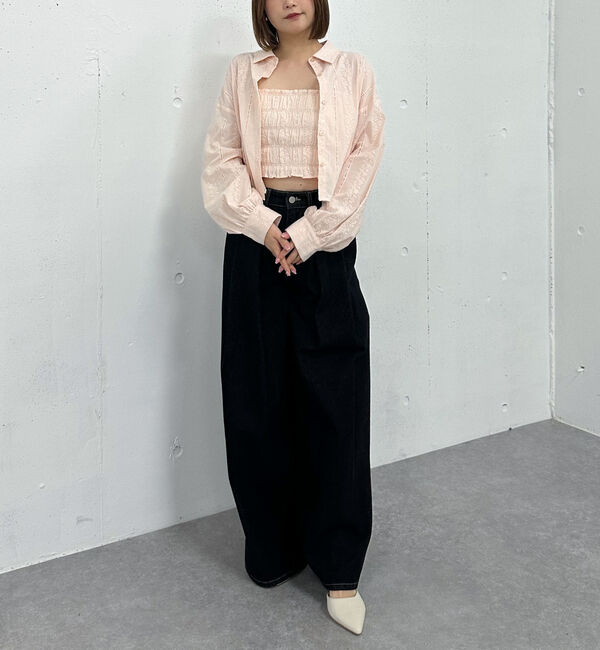 archives「コットンレースビスチェ&times;シャツＳＥＴ」|シャツ・ブラウス|