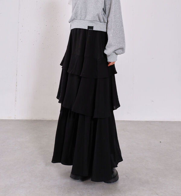 archives「リンクルフリルティアードスカート」|スカート|