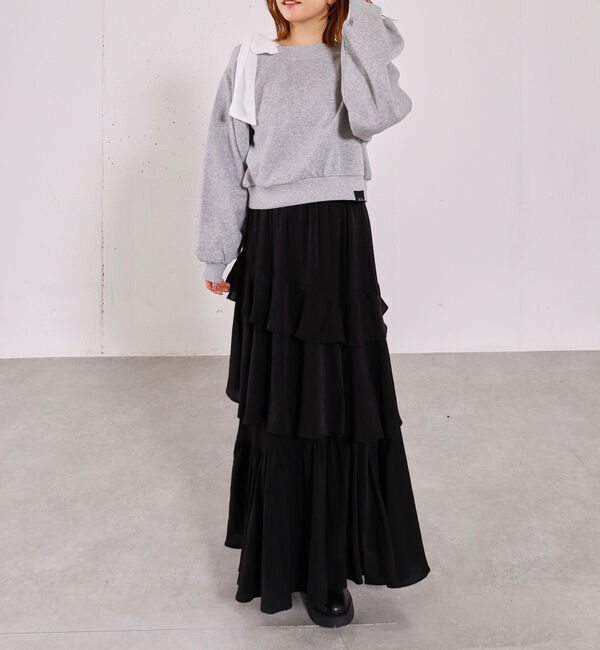 archives「リンクルフリルティアードスカート」|スカート|
