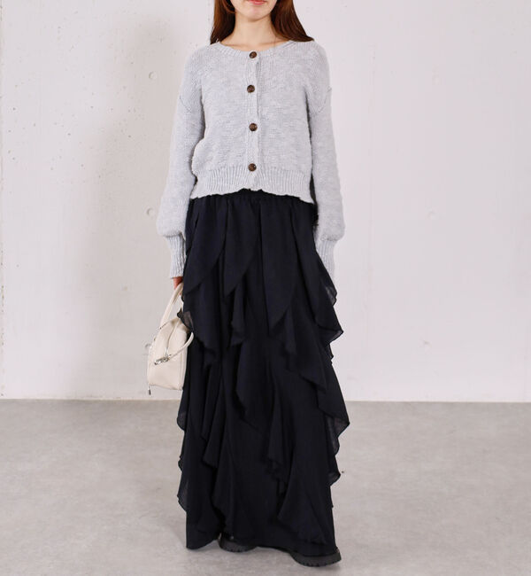 archives「スラブニットカーディガン」|カーディガン|