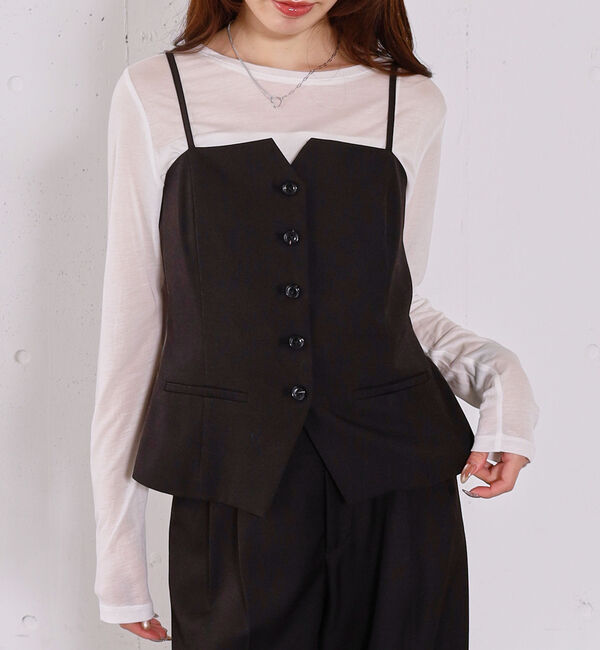 archives「シアー天竺クルーネックトップス」|Tシャツ・カットソー|