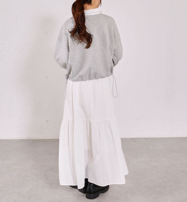 archives「ハーフＺＩＰスウェット&times;キャミワンピースＳＥＴ」|ワンピース|