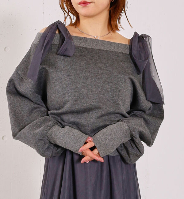 archives「ダンボールＰＯ&times;肩リボンキャミワンピースＳＥＴ」|ワンピース|