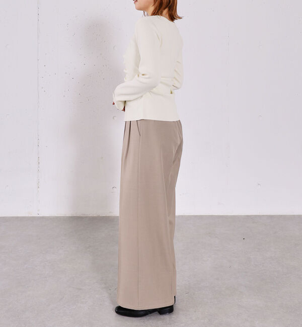 archives「スプリングタックボタンニットプルオーバー」|ニット・セーター|