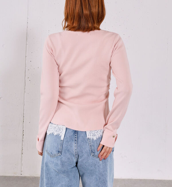 archives「スプリングタックボタンニットプルオーバー」|ニット・セーター|