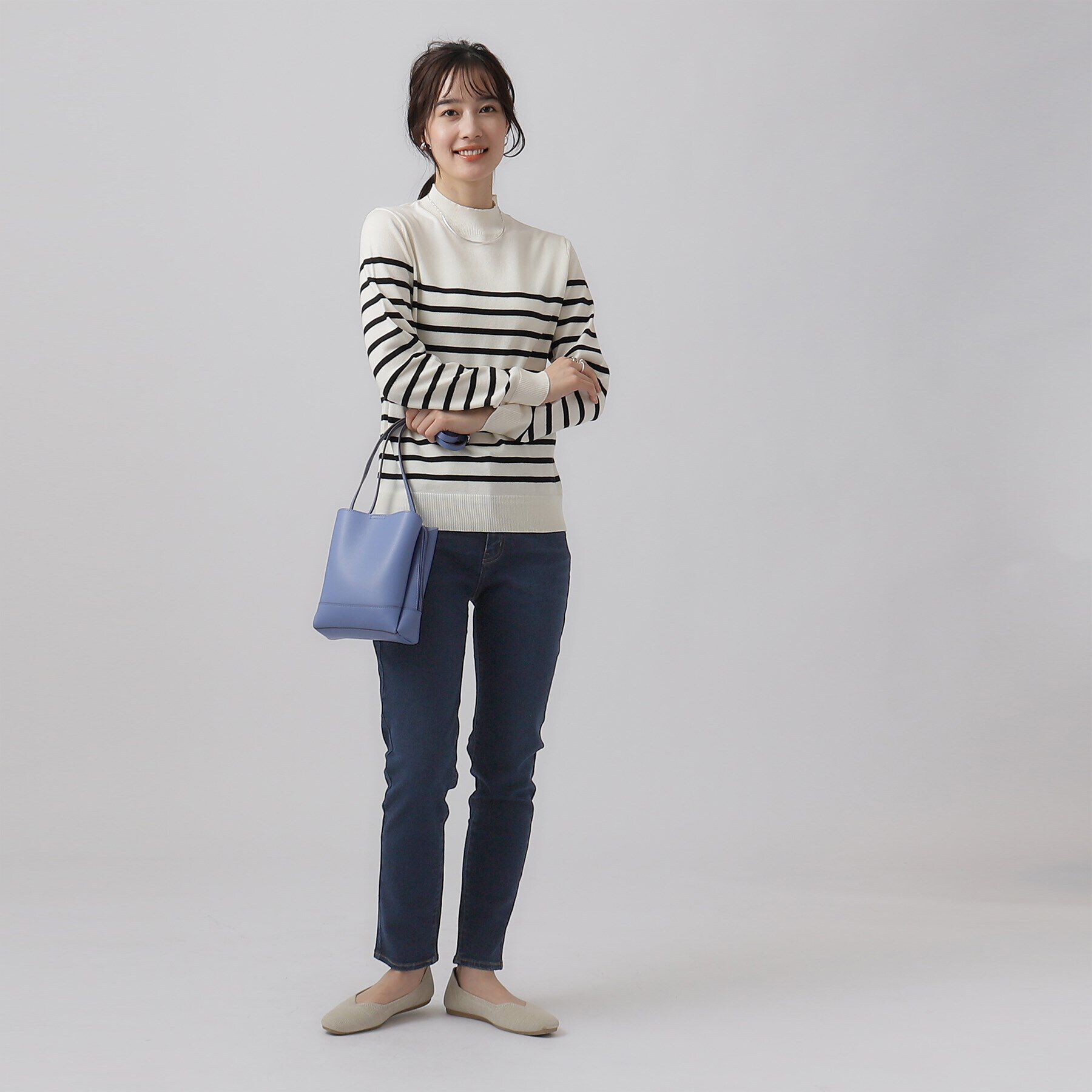 SHOO･LA･RUE「デニムスキニーパンツ」|デニム|