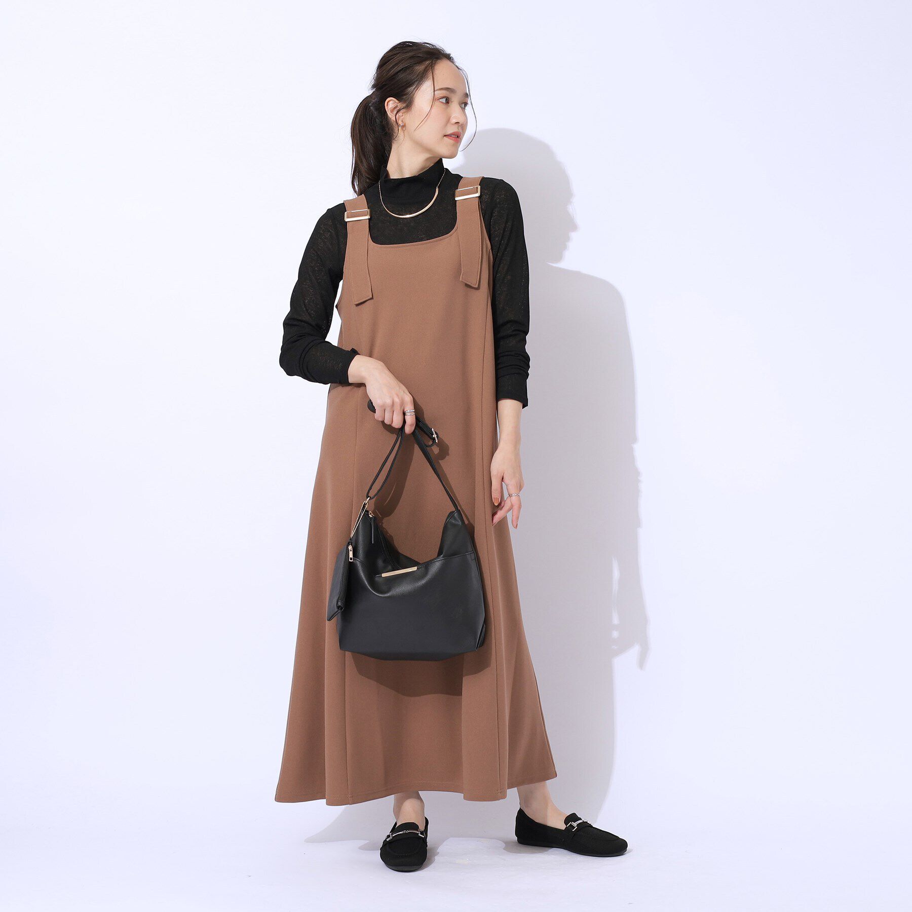 SHOO･LA･RUE「【A4サイズ対応/ポーチ付き】ダブルフェイス ショルダーバッグ」|ショルダー・メッセンジャー|