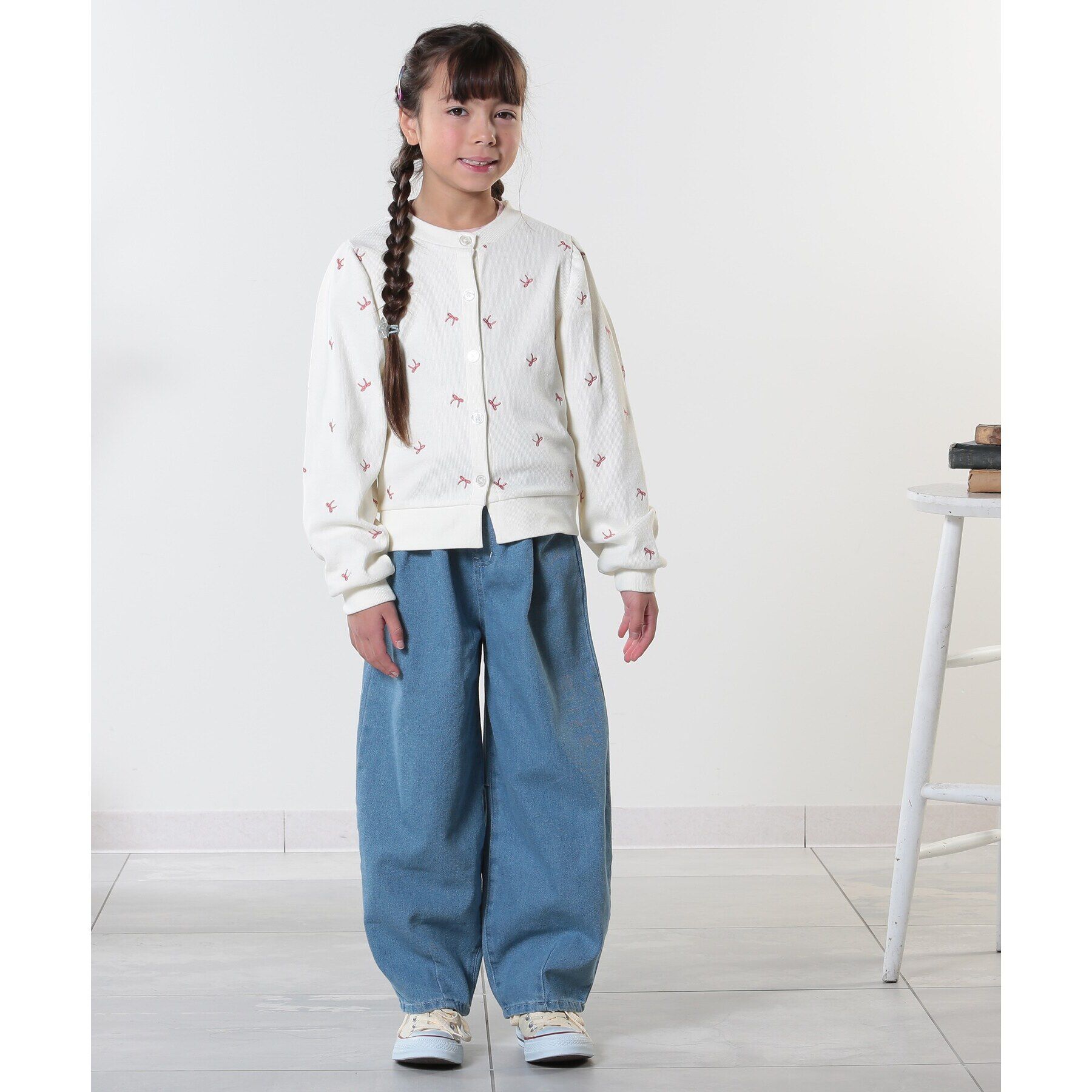 SHOO･LA･RUE「【100-150cm/洗える/男女兼用】穿くだけで旬な着こなしに アソートカーブパンツ」|その他|