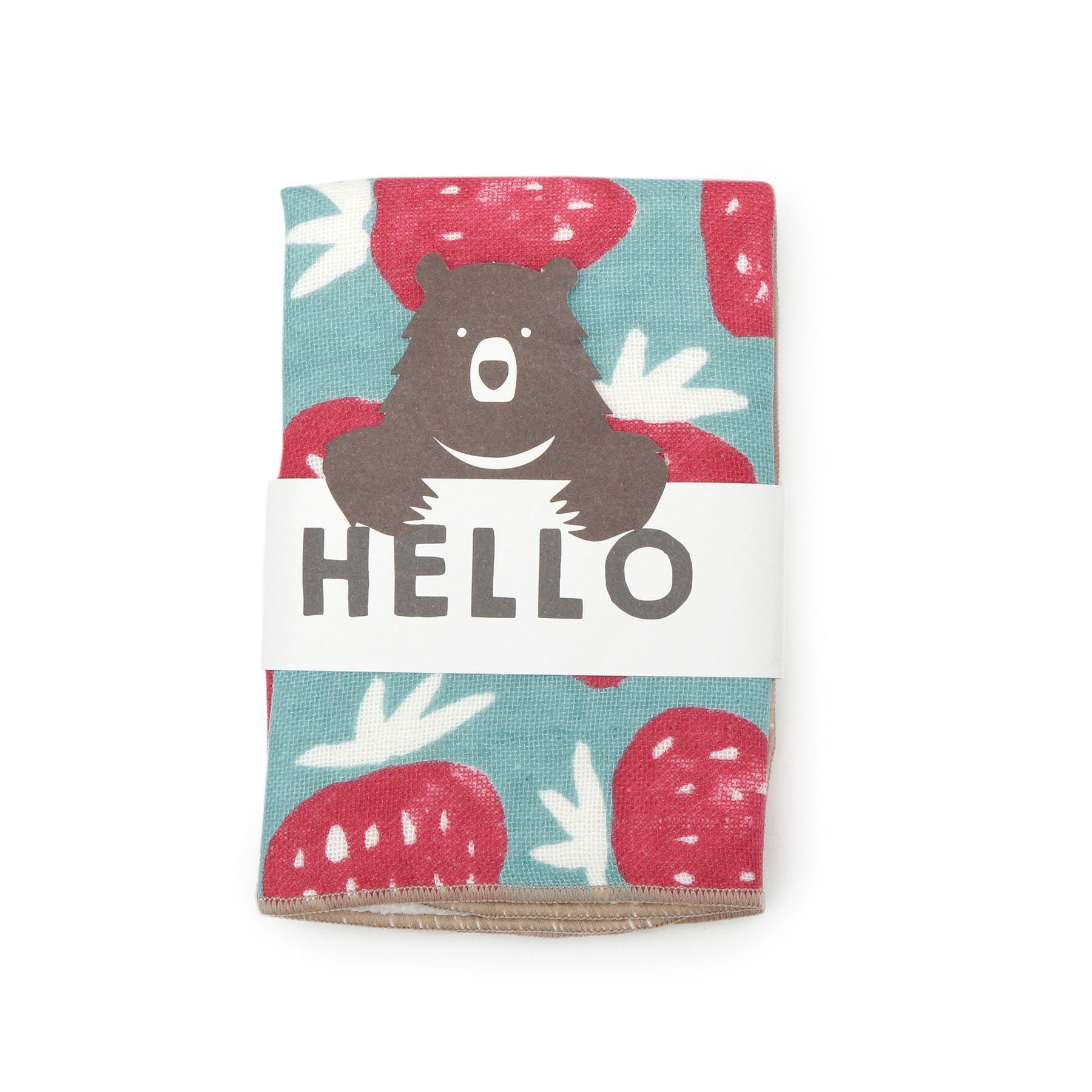 SHOO･LA･RUE「HELLOBEARタオルハンカチ」|ハンカチ|