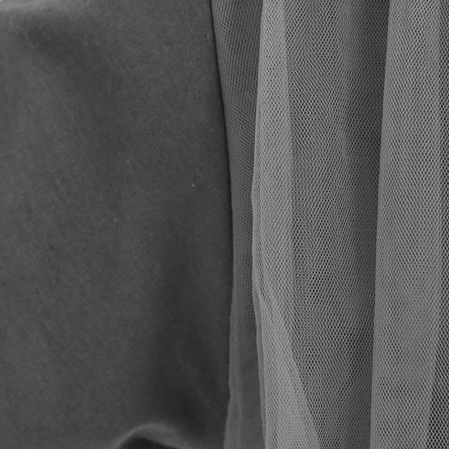 SHOO･LA･RUE「【S-LL】チュールレイヤードカーディガン」|カーディガン|