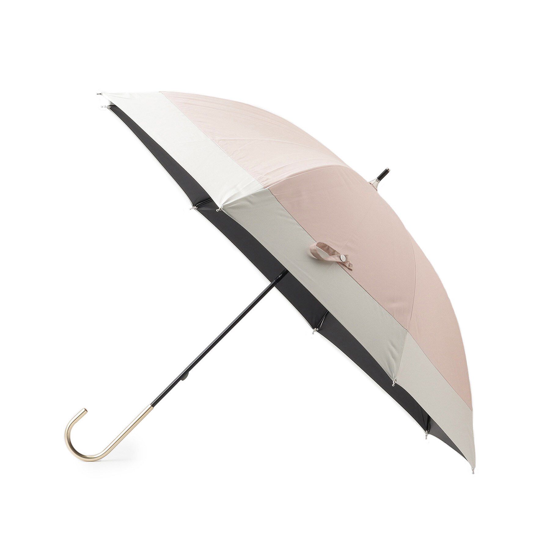 SHOO･LA･RUE「【長傘/晴雨兼用】【because】バイカラーロング長傘」|傘|ピンク(572)